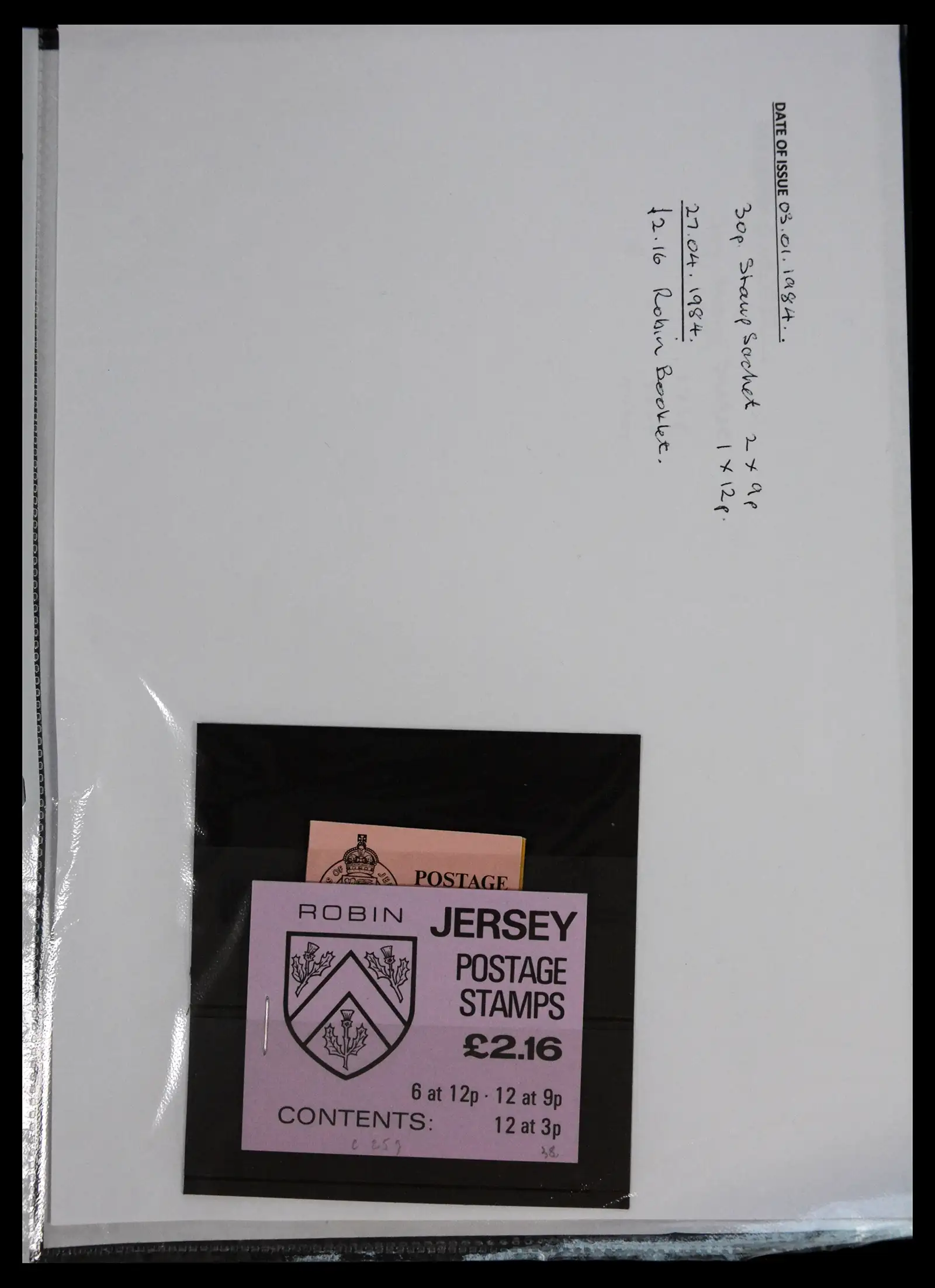 41089 0025 - Postzegelverzameling 41089 Jersey postzegelboekjes 1969-2020.