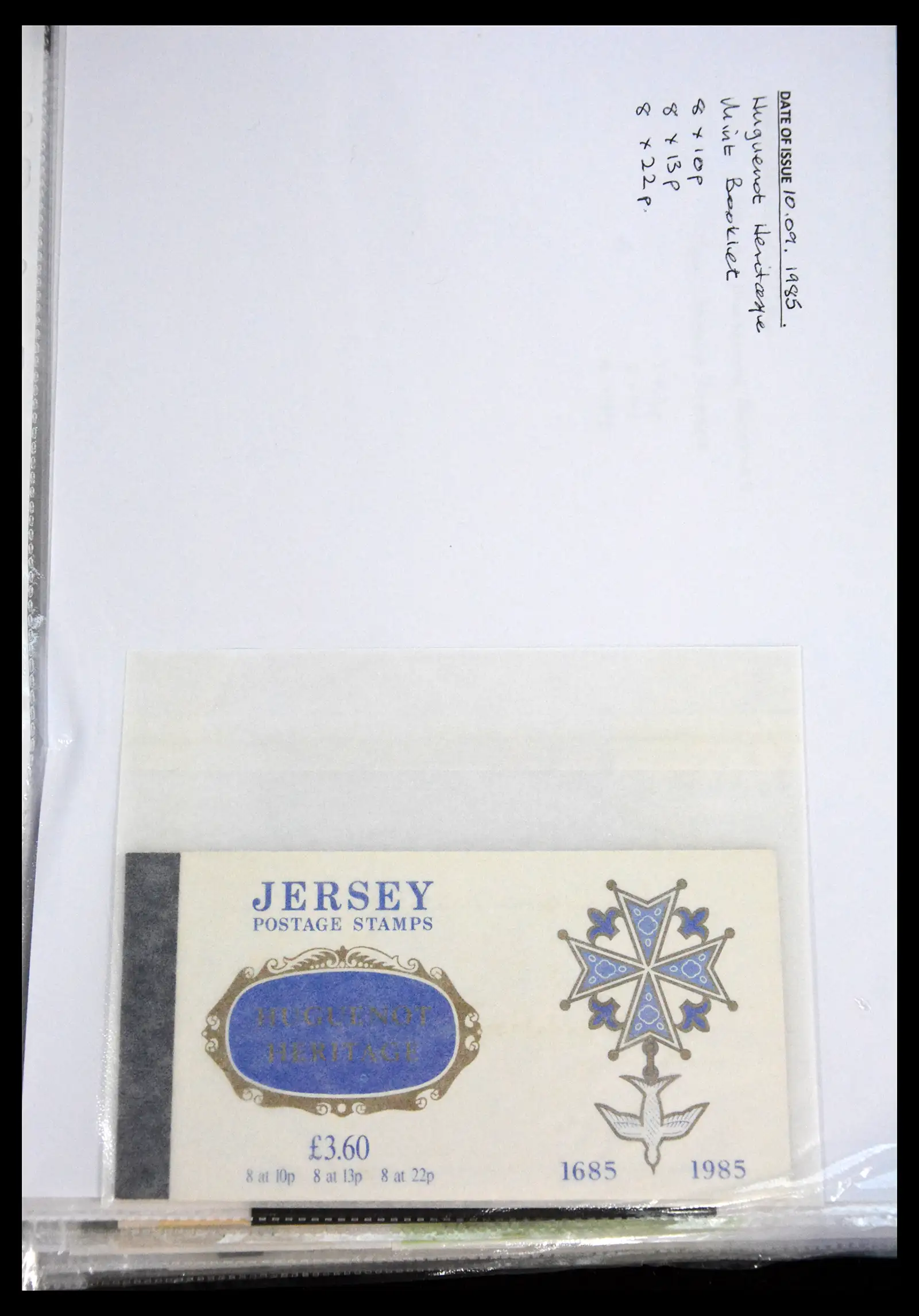 41089 0027 - Postzegelverzameling 41089 Jersey postzegelboekjes 1969-2020.
