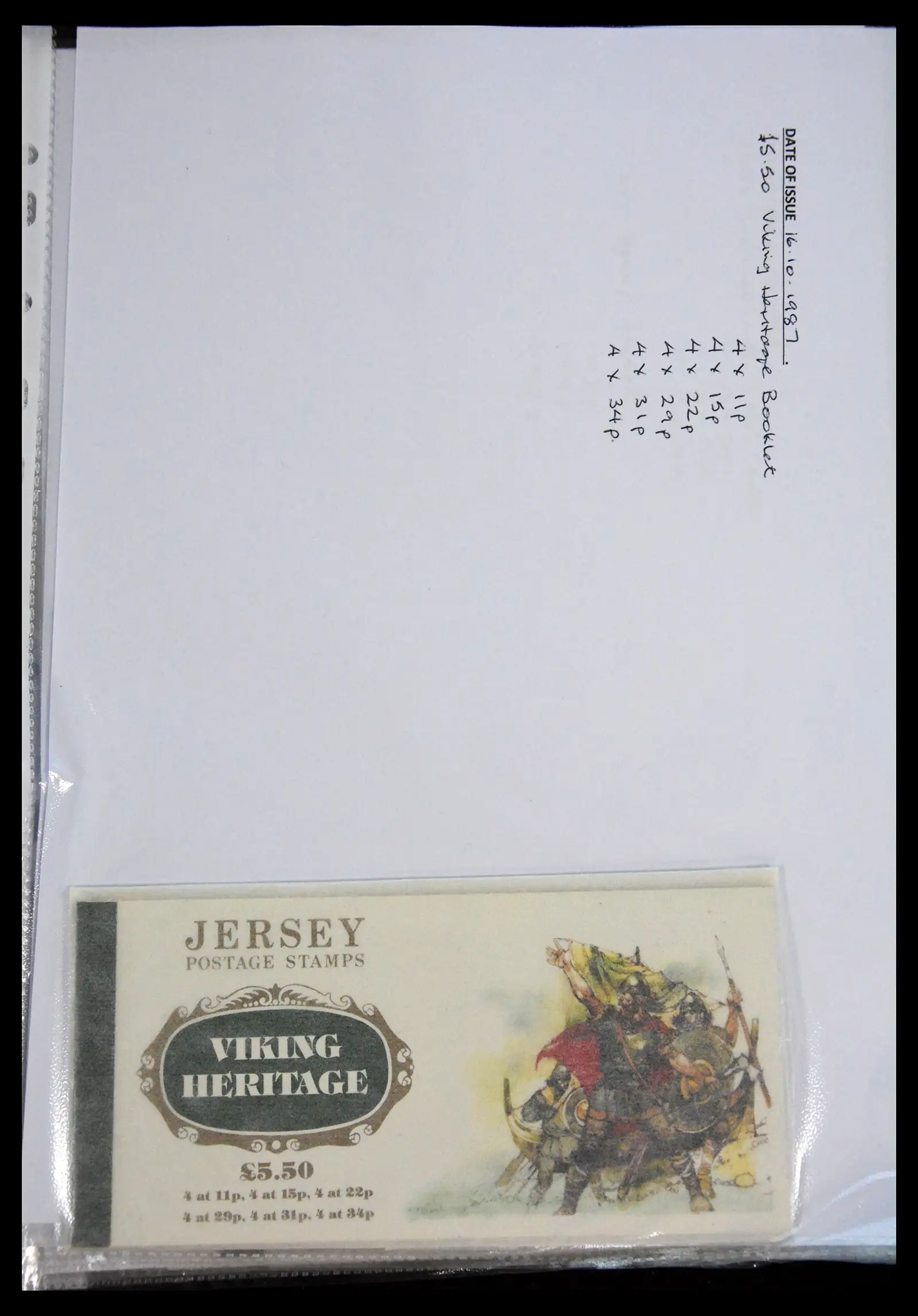 41089 0030 - Postzegelverzameling 41089 Jersey postzegelboekjes 1969-2020.