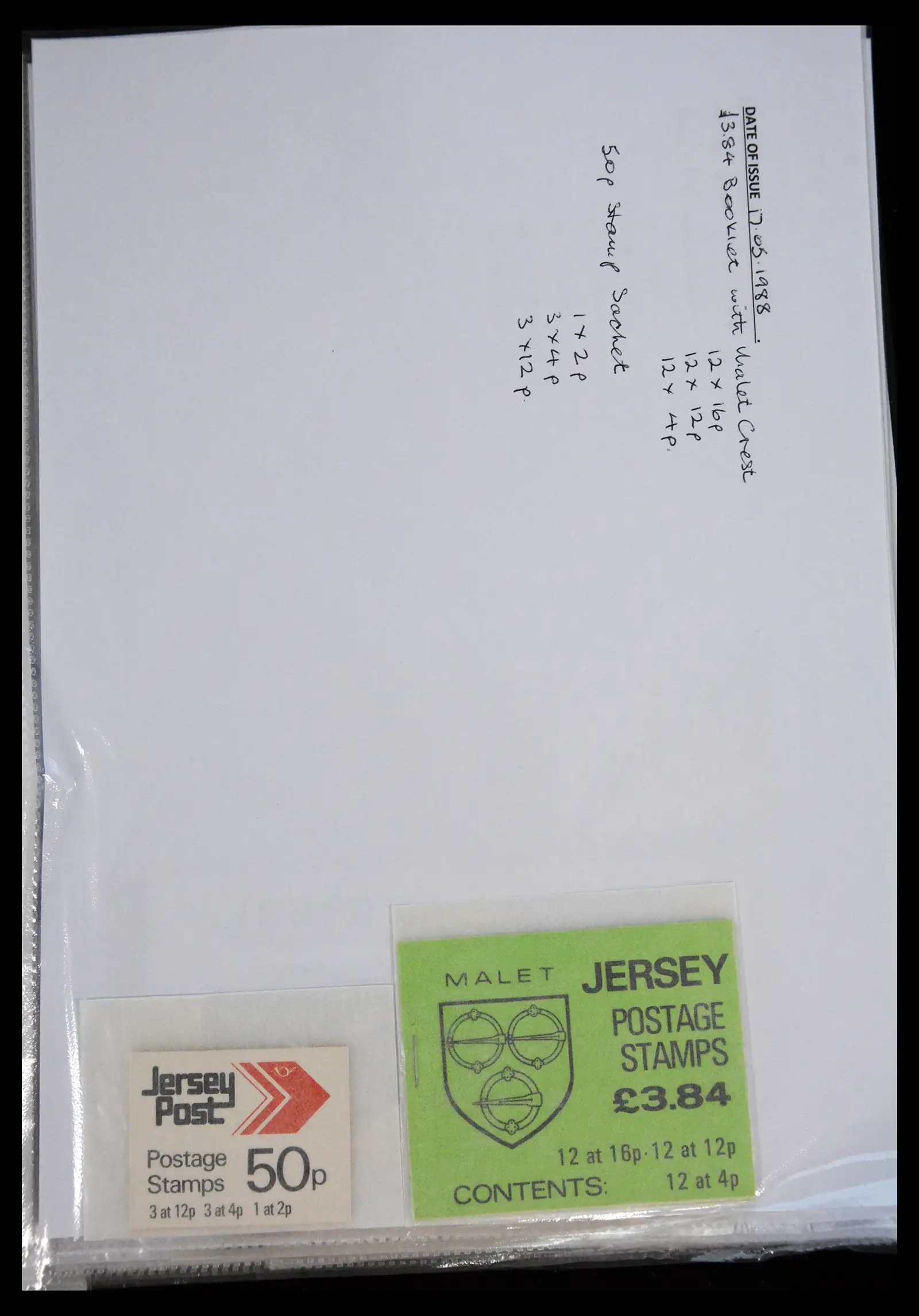 41089 0031 - Postzegelverzameling 41089 Jersey postzegelboekjes 1969-2020.