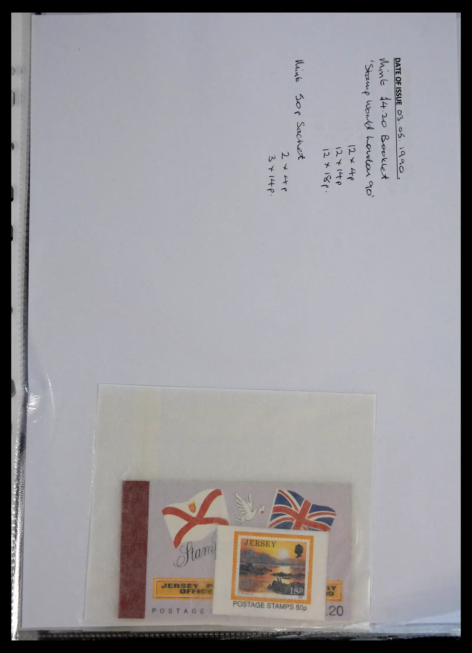 41089 0033 - Postzegelverzameling 41089 Jersey postzegelboekjes 1969-2020.