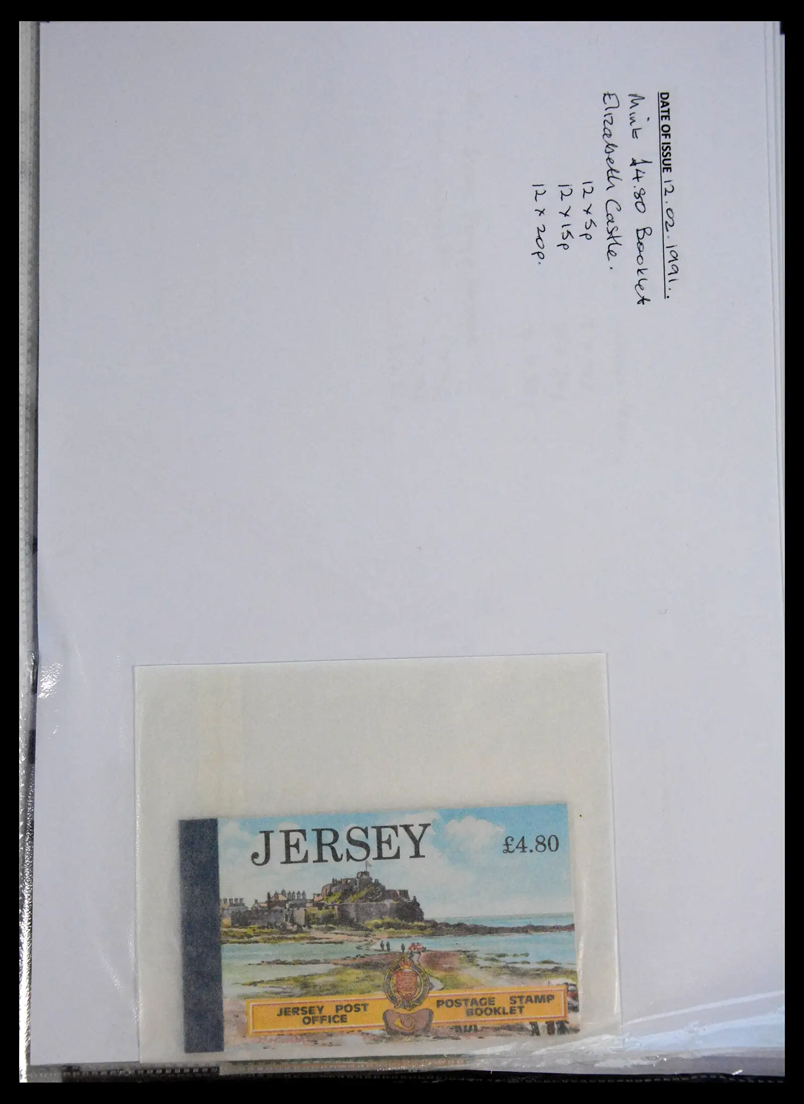 41089 0034 - Postzegelverzameling 41089 Jersey postzegelboekjes 1969-2020.
