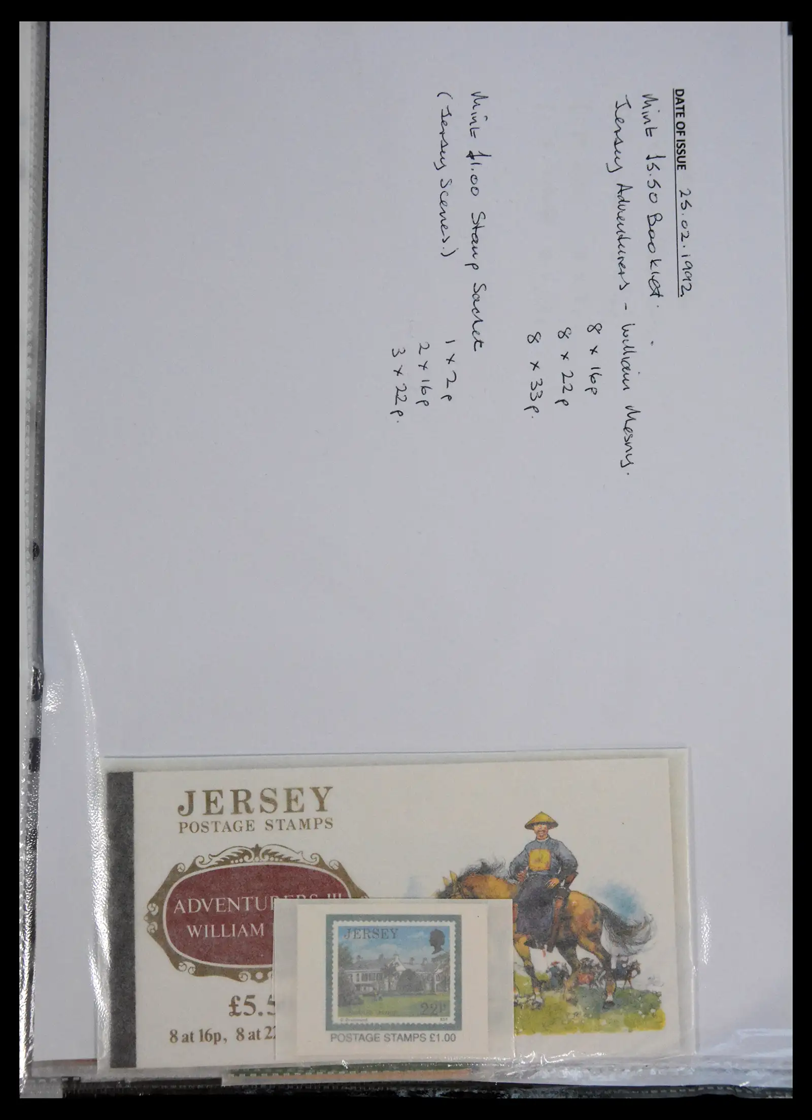 41089 0035 - Postzegelverzameling 41089 Jersey postzegelboekjes 1969-2020.