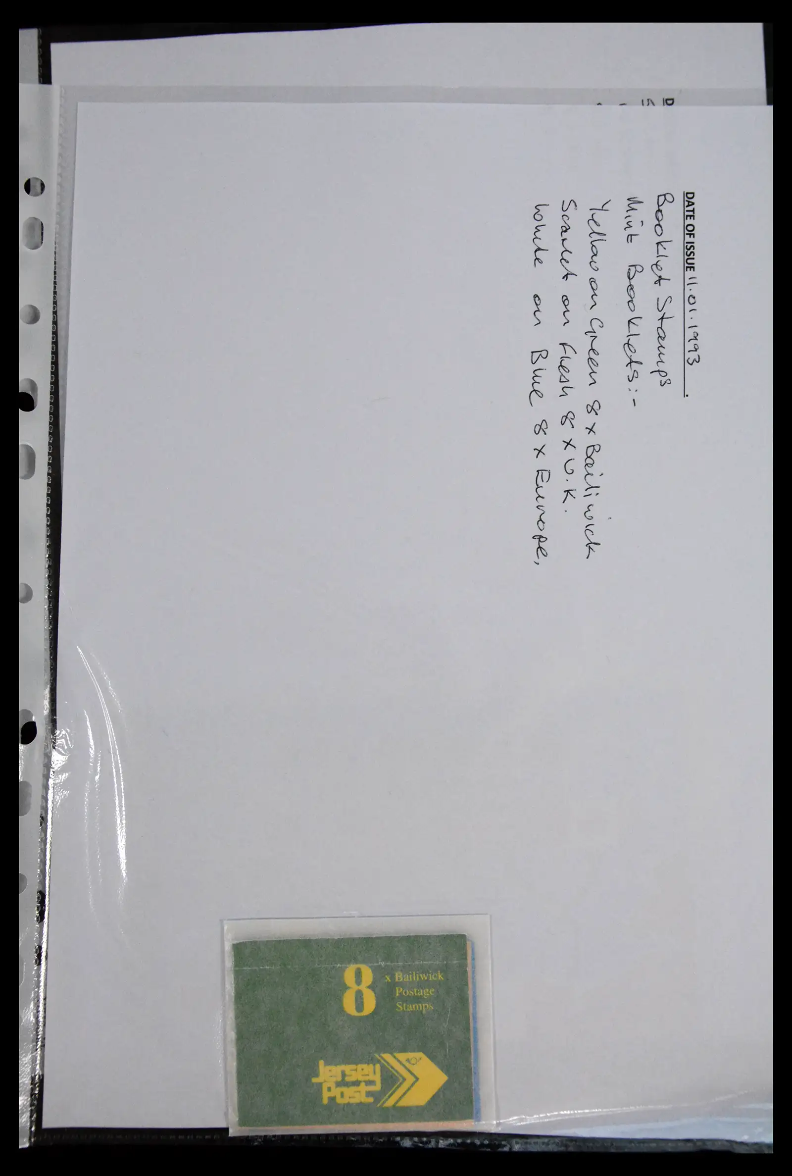 41089 0037 - Postzegelverzameling 41089 Jersey postzegelboekjes 1969-2020.