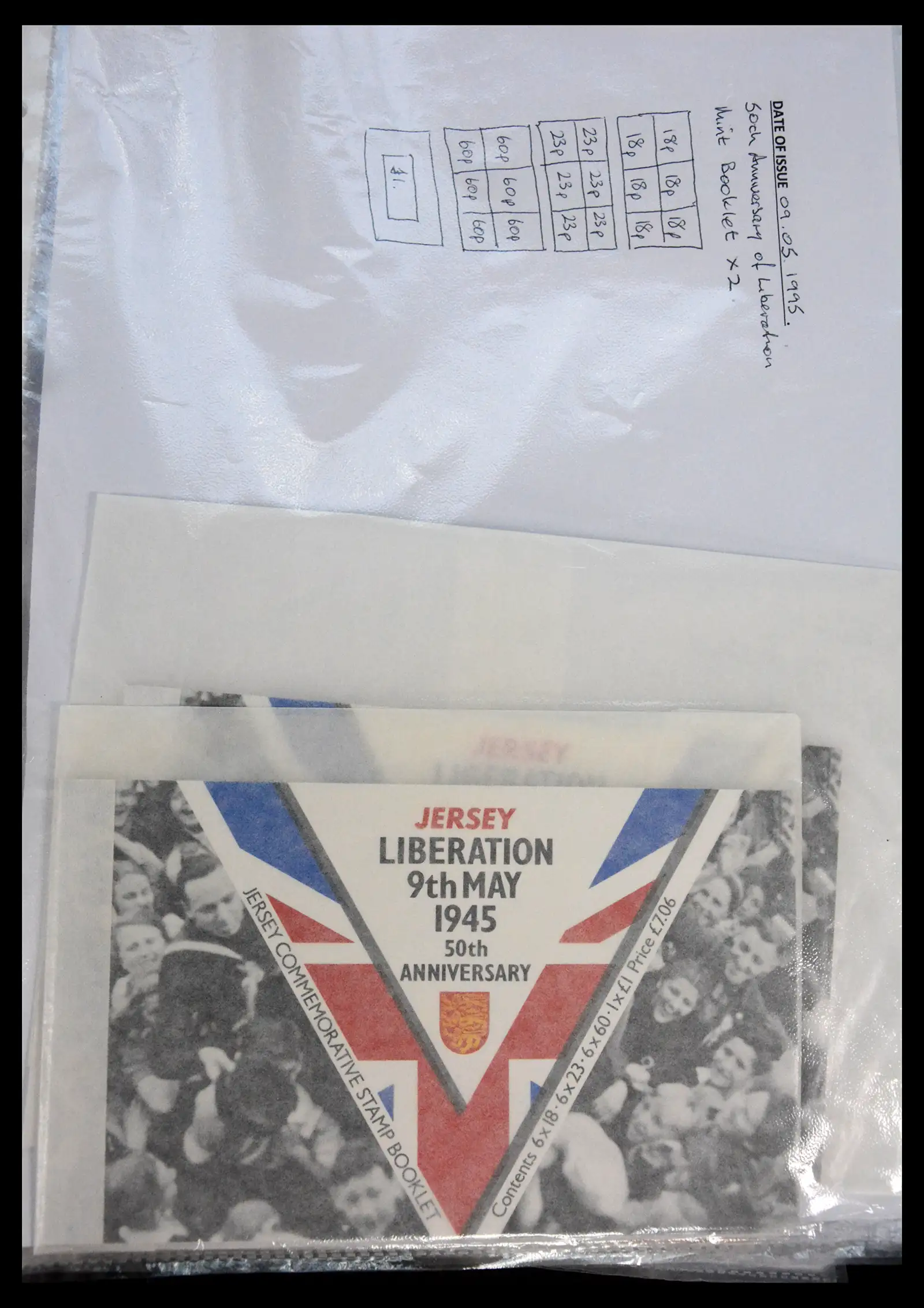 41089 0040 - Postzegelverzameling 41089 Jersey postzegelboekjes 1969-2020.