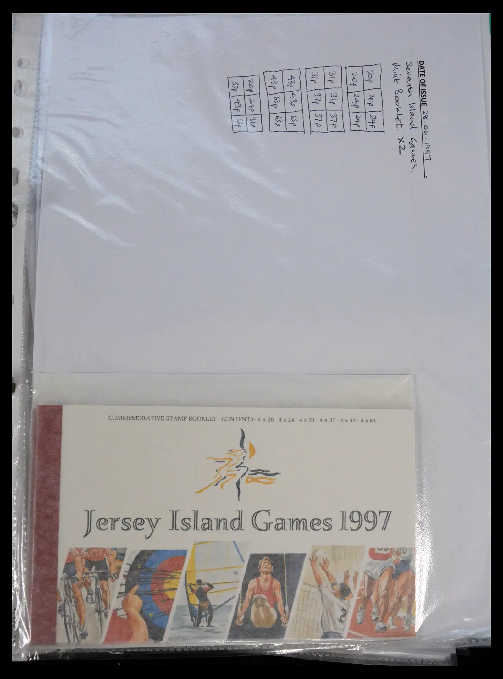 41089 0042 - Postzegelverzameling 41089 Jersey postzegelboekjes 1969-2020.