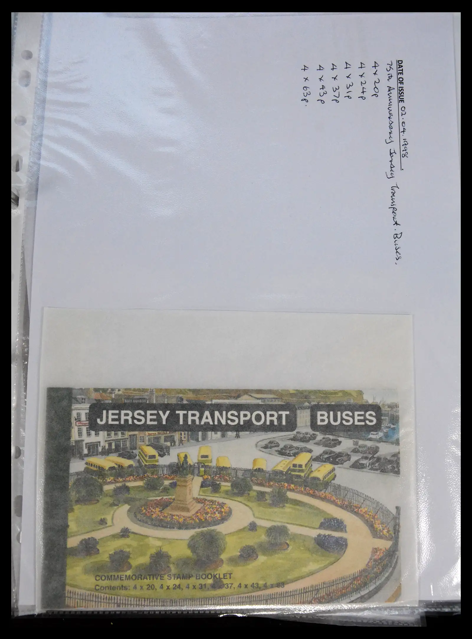 41089 0043 - Postzegelverzameling 41089 Jersey postzegelboekjes 1969-2020.