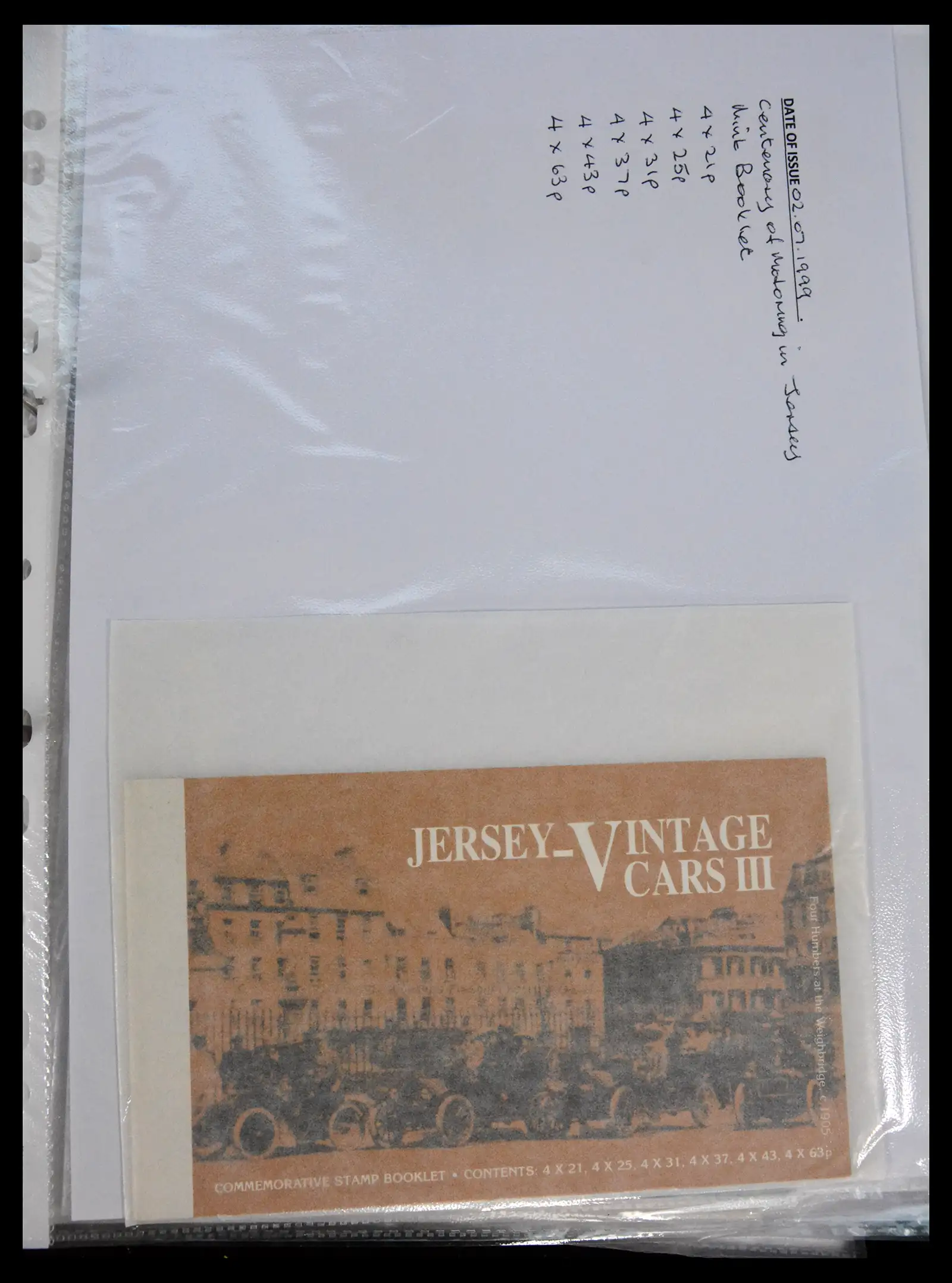 41089 0044 - Postzegelverzameling 41089 Jersey postzegelboekjes 1969-2020.