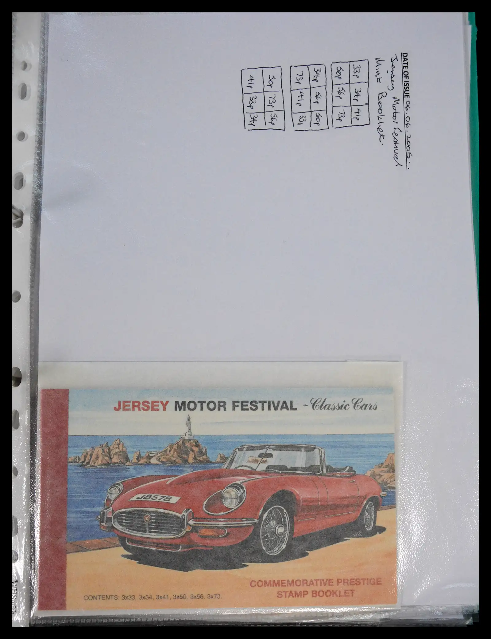 41089 0051 - Postzegelverzameling 41089 Jersey postzegelboekjes 1969-2020.