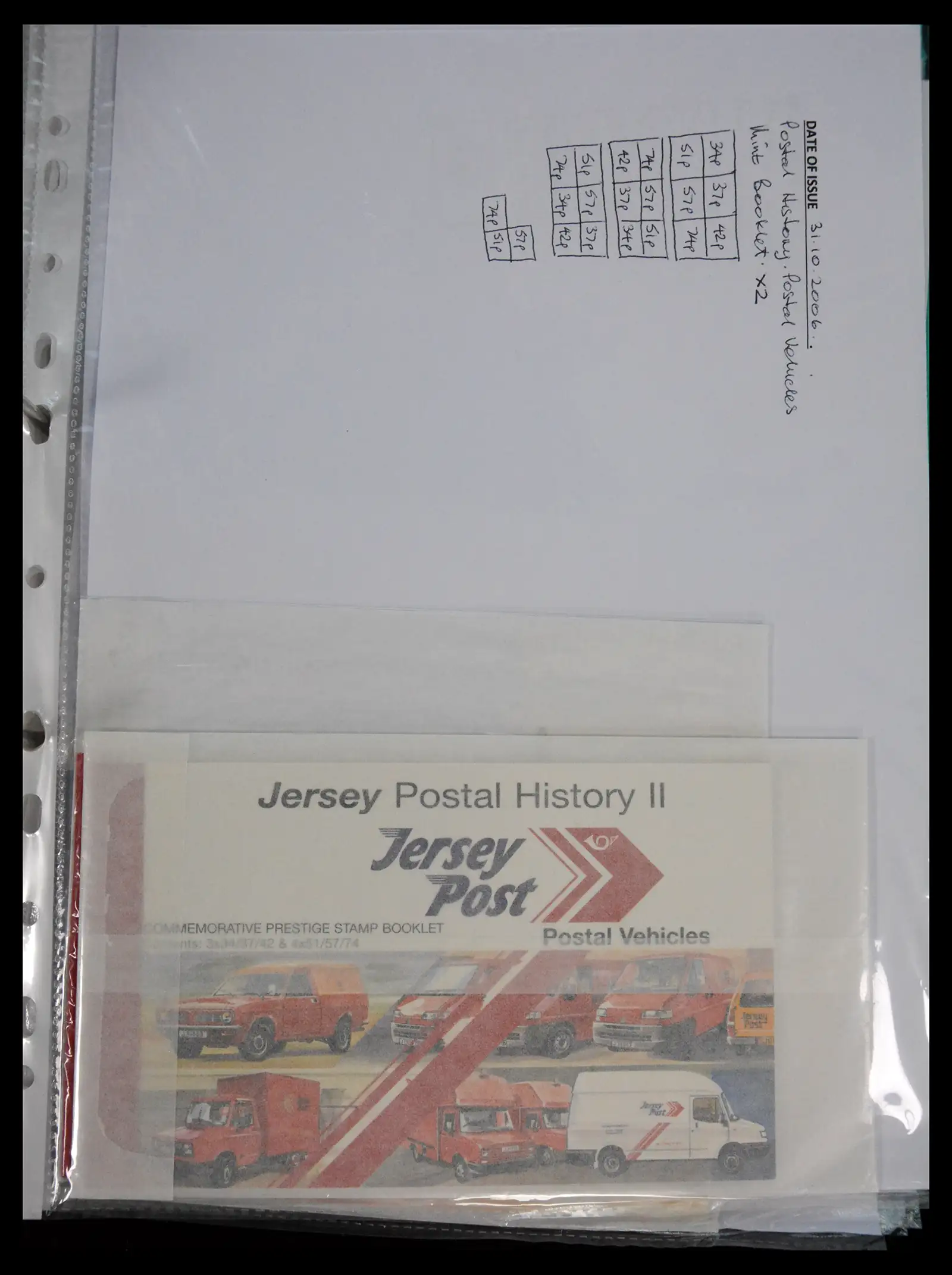 41089 0052 - Postzegelverzameling 41089 Jersey postzegelboekjes 1969-2020.