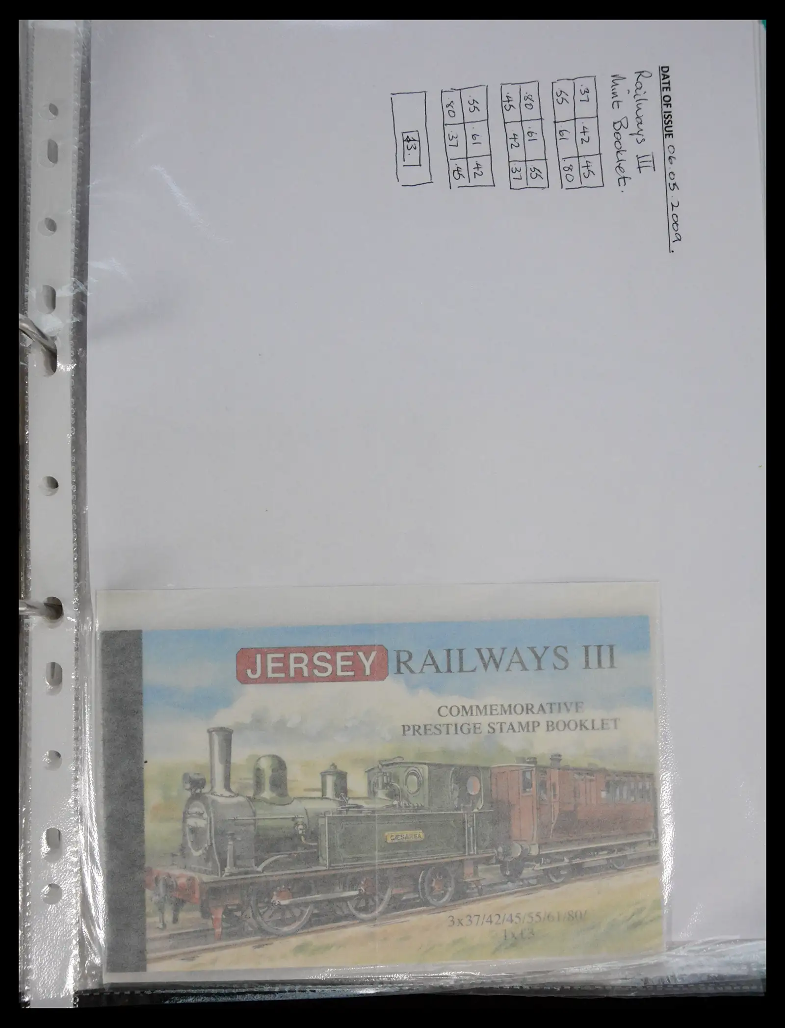 41089 0055 - Postzegelverzameling 41089 Jersey postzegelboekjes 1969-2020.