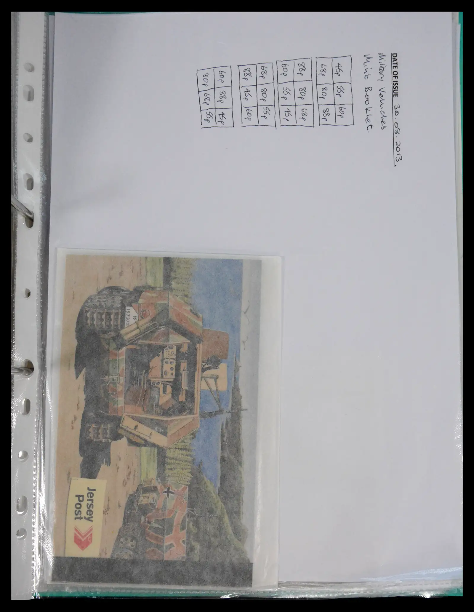 41089 0060 - Postzegelverzameling 41089 Jersey postzegelboekjes 1969-2020.