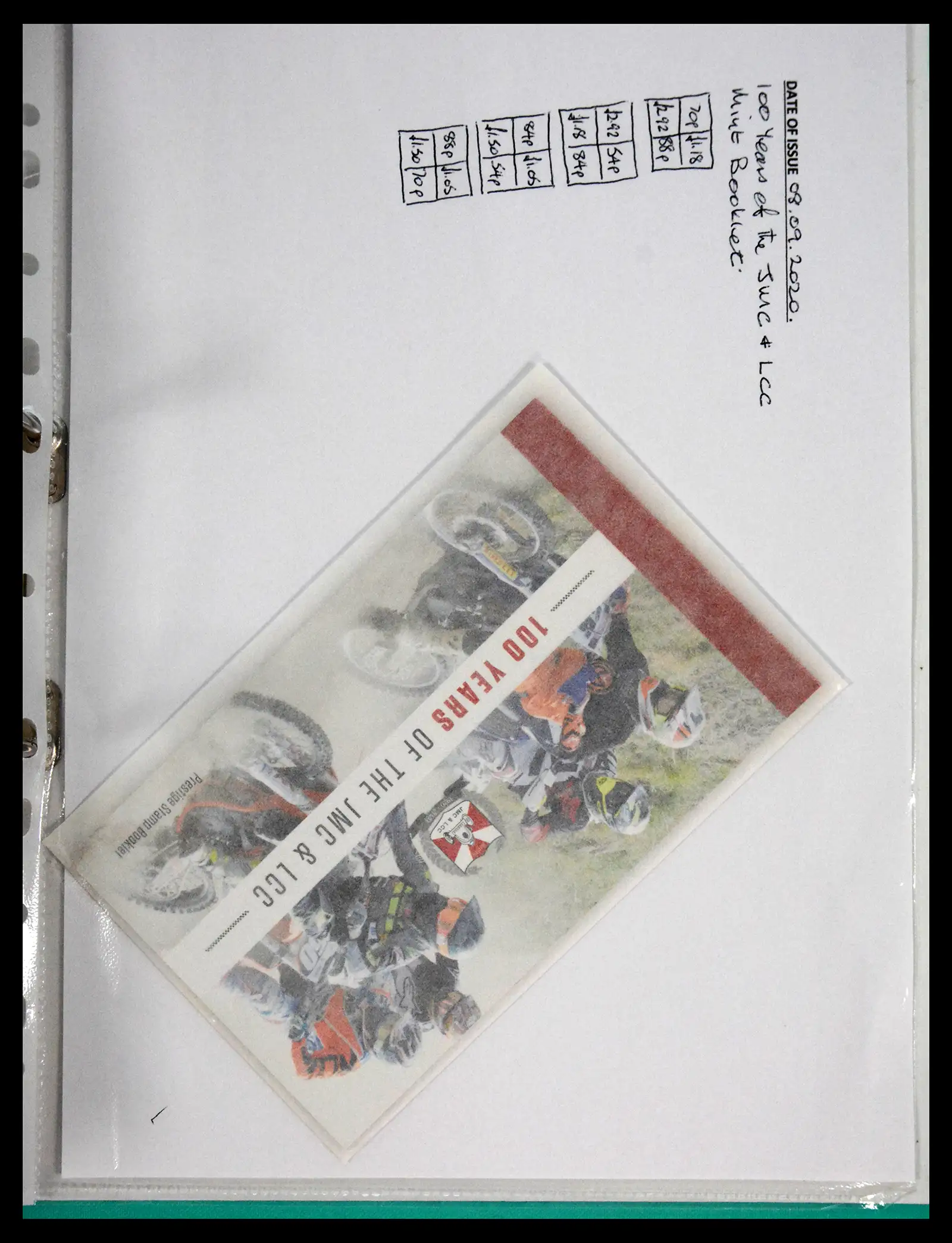 41089 0067 - Postzegelverzameling 41089 Jersey postzegelboekjes 1969-2020.