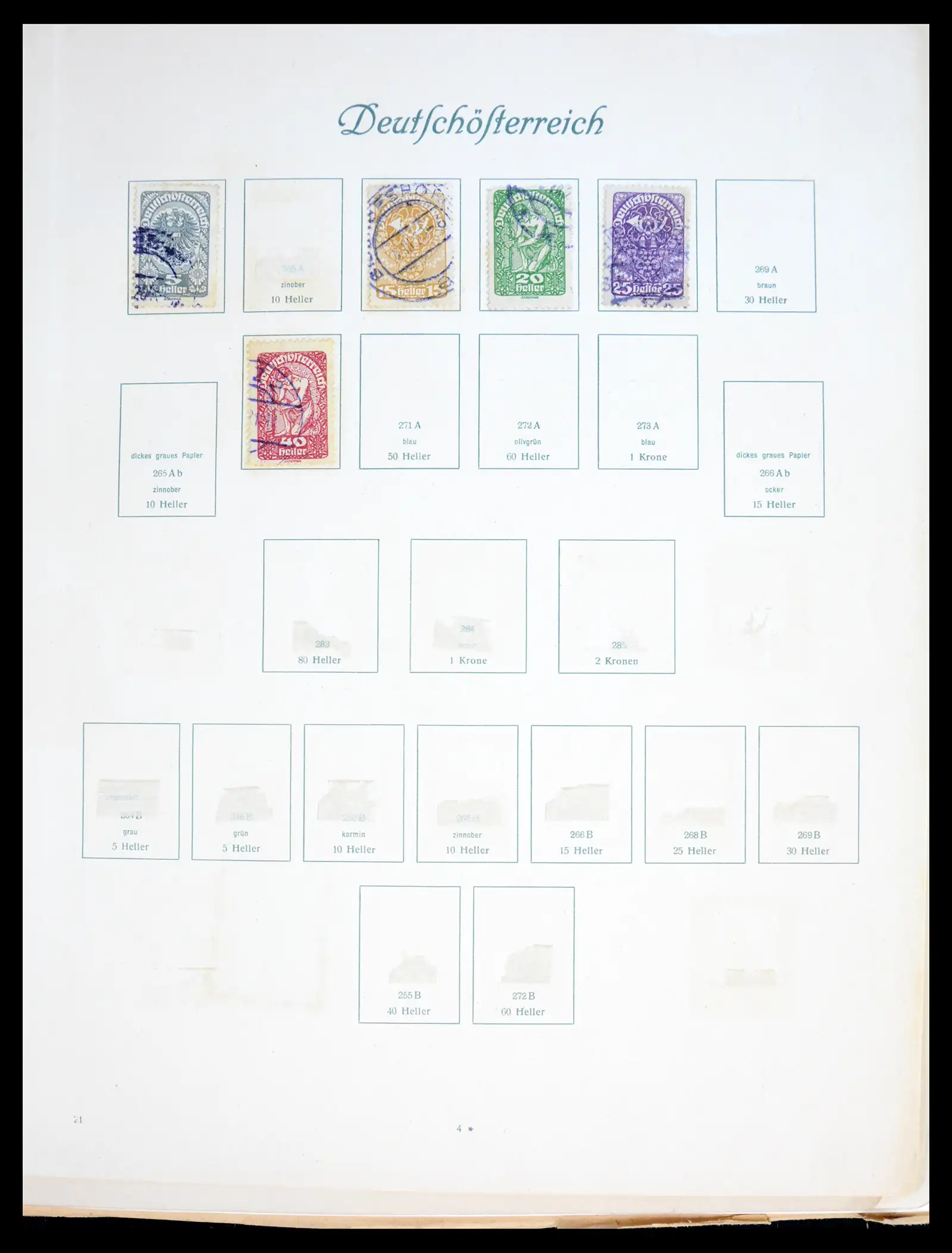 41091 0021 - Postzegelverzameling 41091 Europese landen klassieke collectie 1850-1935.