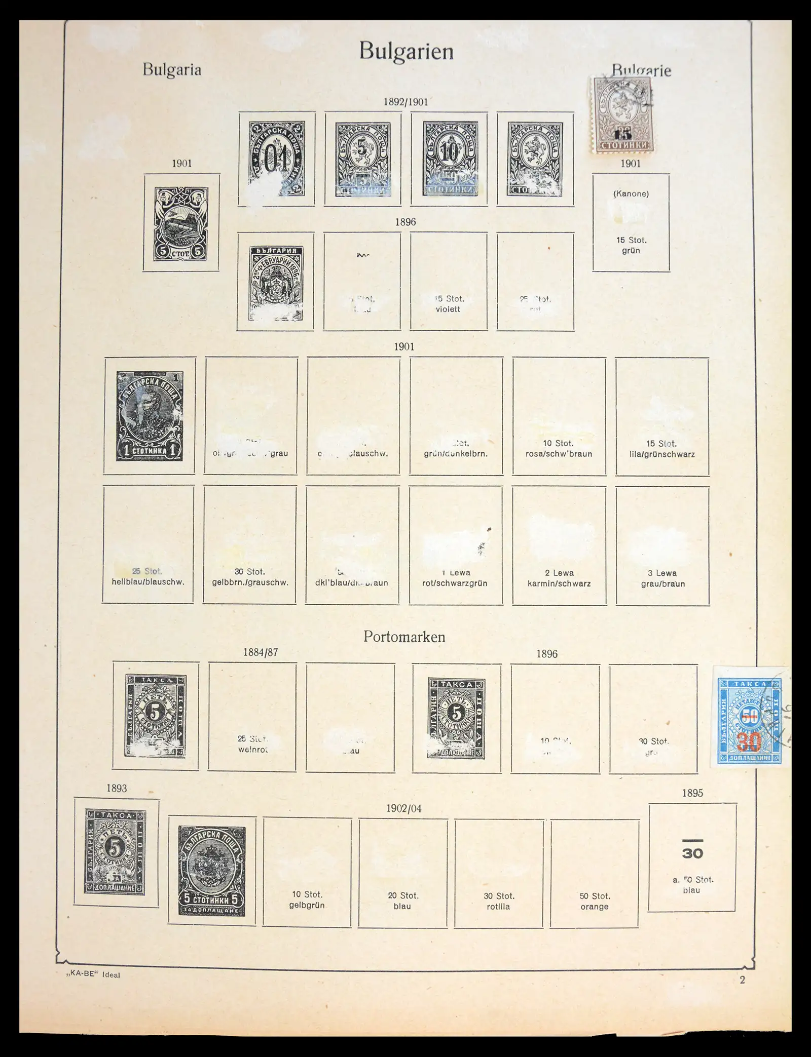 41091 0036 - Postzegelverzameling 41091 Europese landen klassieke collectie 1850-1935.