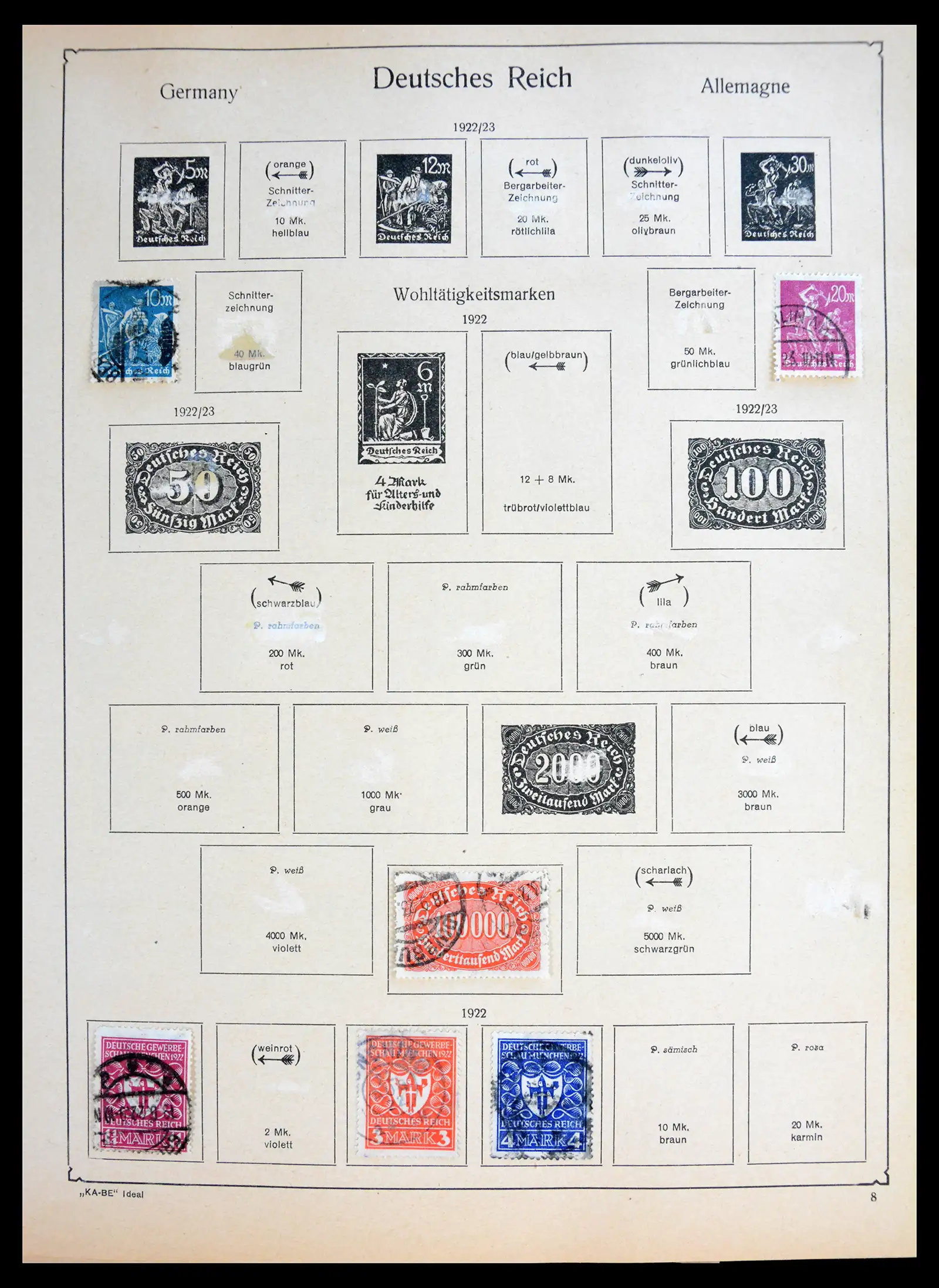 41091 0047 - Postzegelverzameling 41091 Europese landen klassieke collectie 1850-1935.