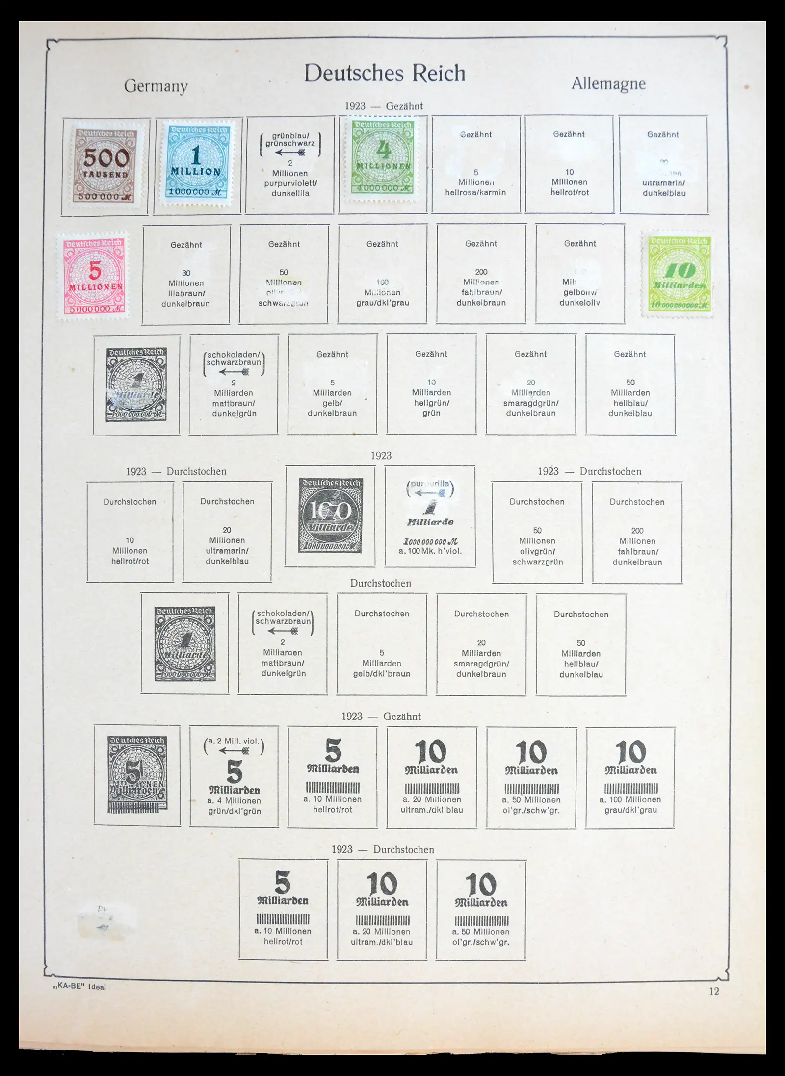 41091 0050 - Postzegelverzameling 41091 Europese landen klassieke collectie 1850-1935.