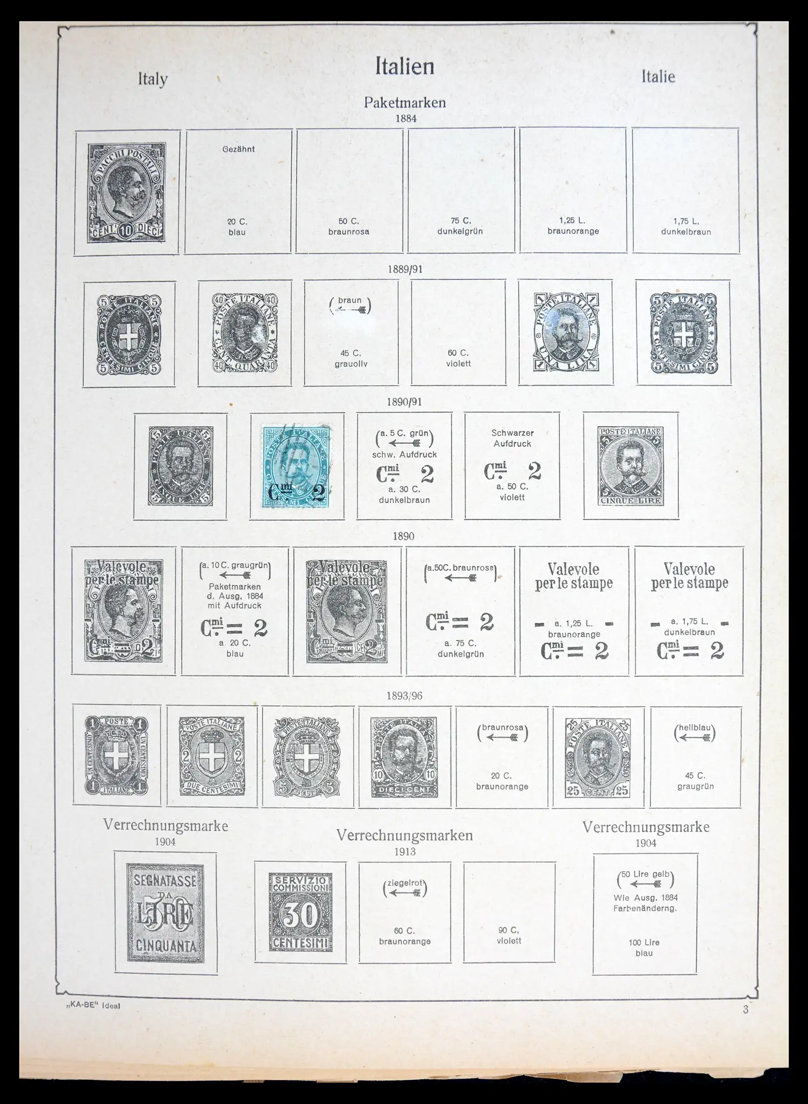 41091 0055 - Postzegelverzameling 41091 Europese landen klassieke collectie 1850-1935.