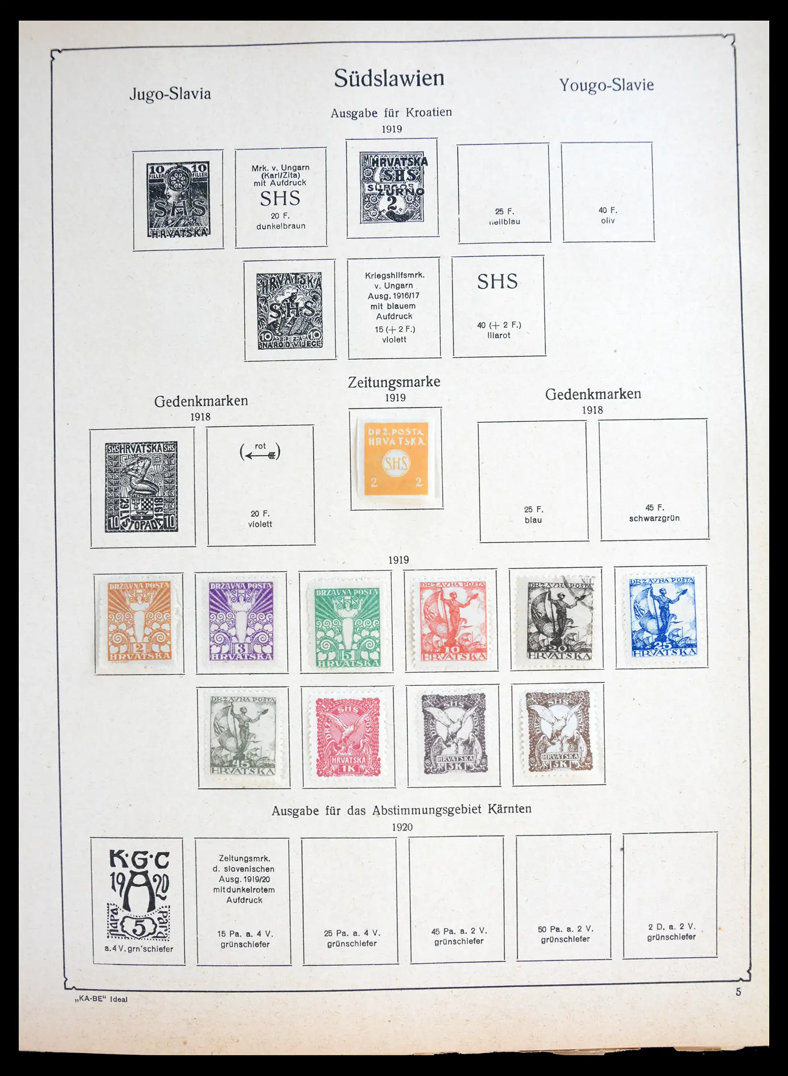 41091 0060 - Postzegelverzameling 41091 Europese landen klassieke collectie 1850-1935.