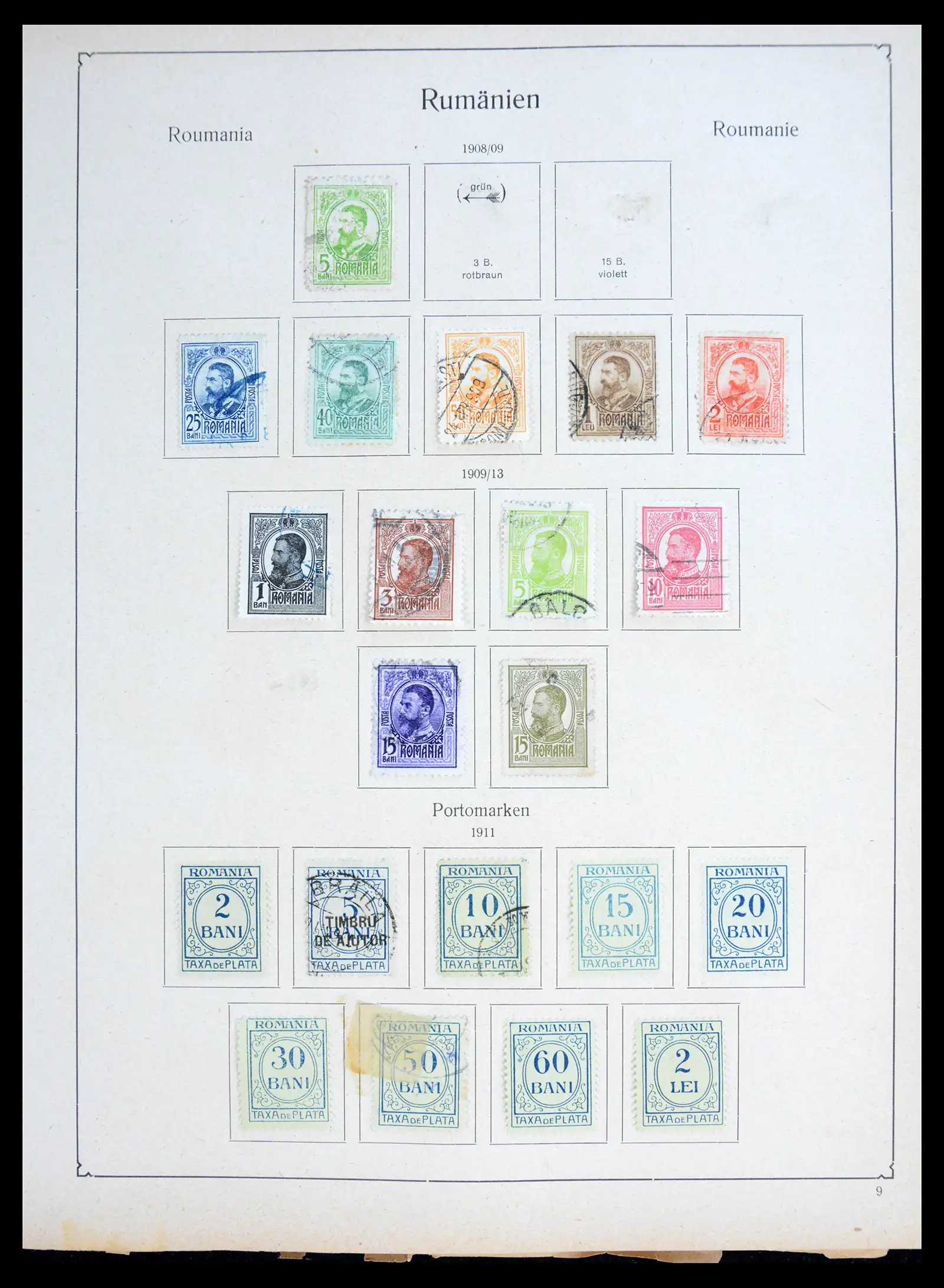 41091 0078 - Postzegelverzameling 41091 Europese landen klassieke collectie 1850-1935.