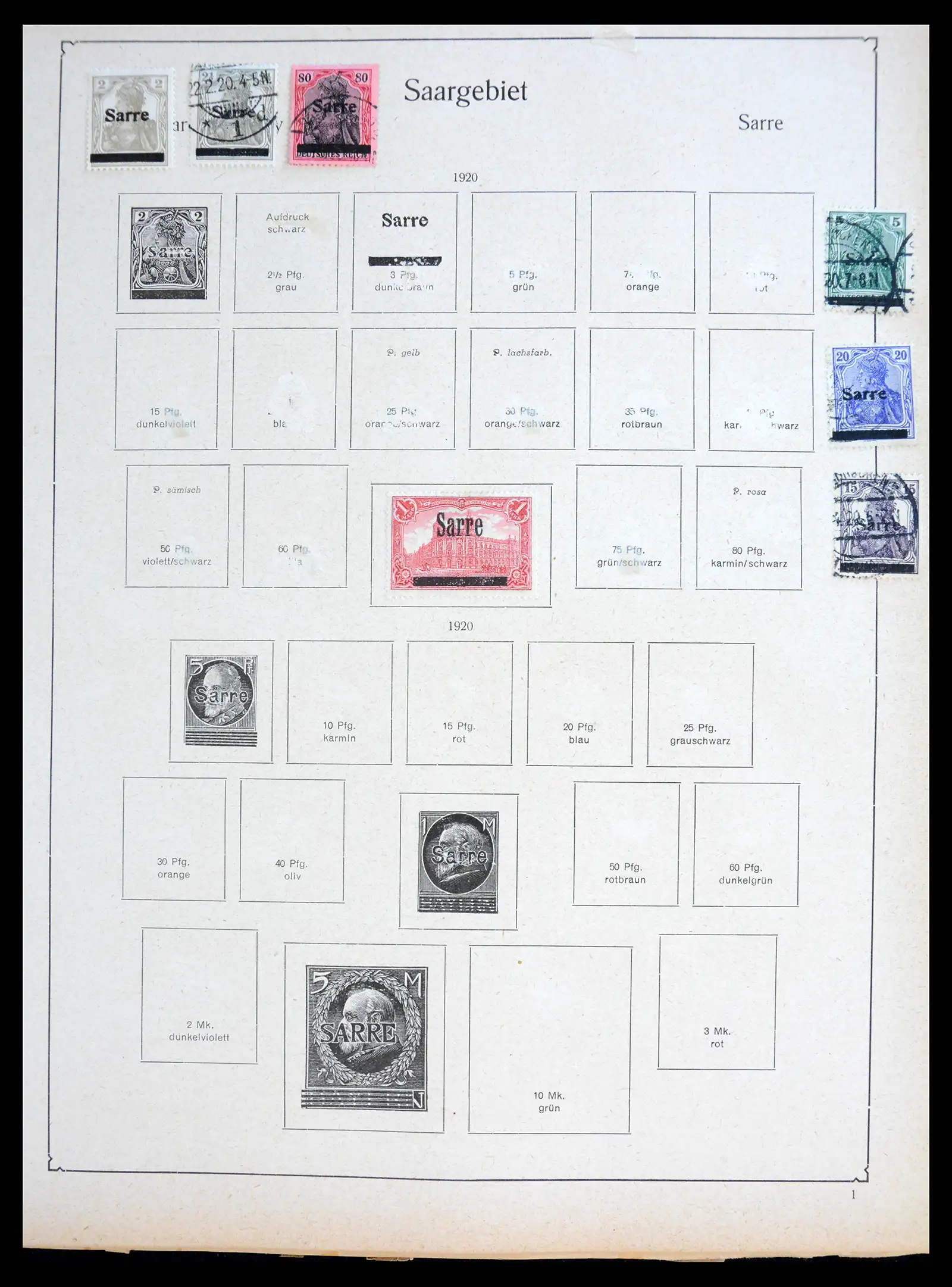 41091 0089 - Postzegelverzameling 41091 Europese landen klassieke collectie 1850-1935.