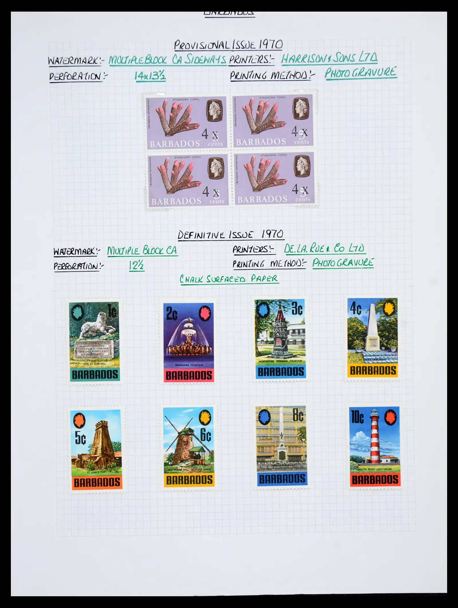 41099 0023 - Stamp collection 41099 Barbados 1953-2010.