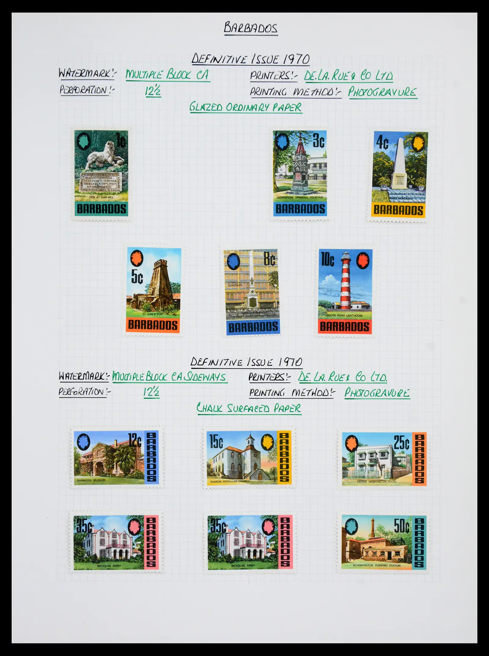 41099 0024 - Stamp collection 41099 Barbados 1953-2010.