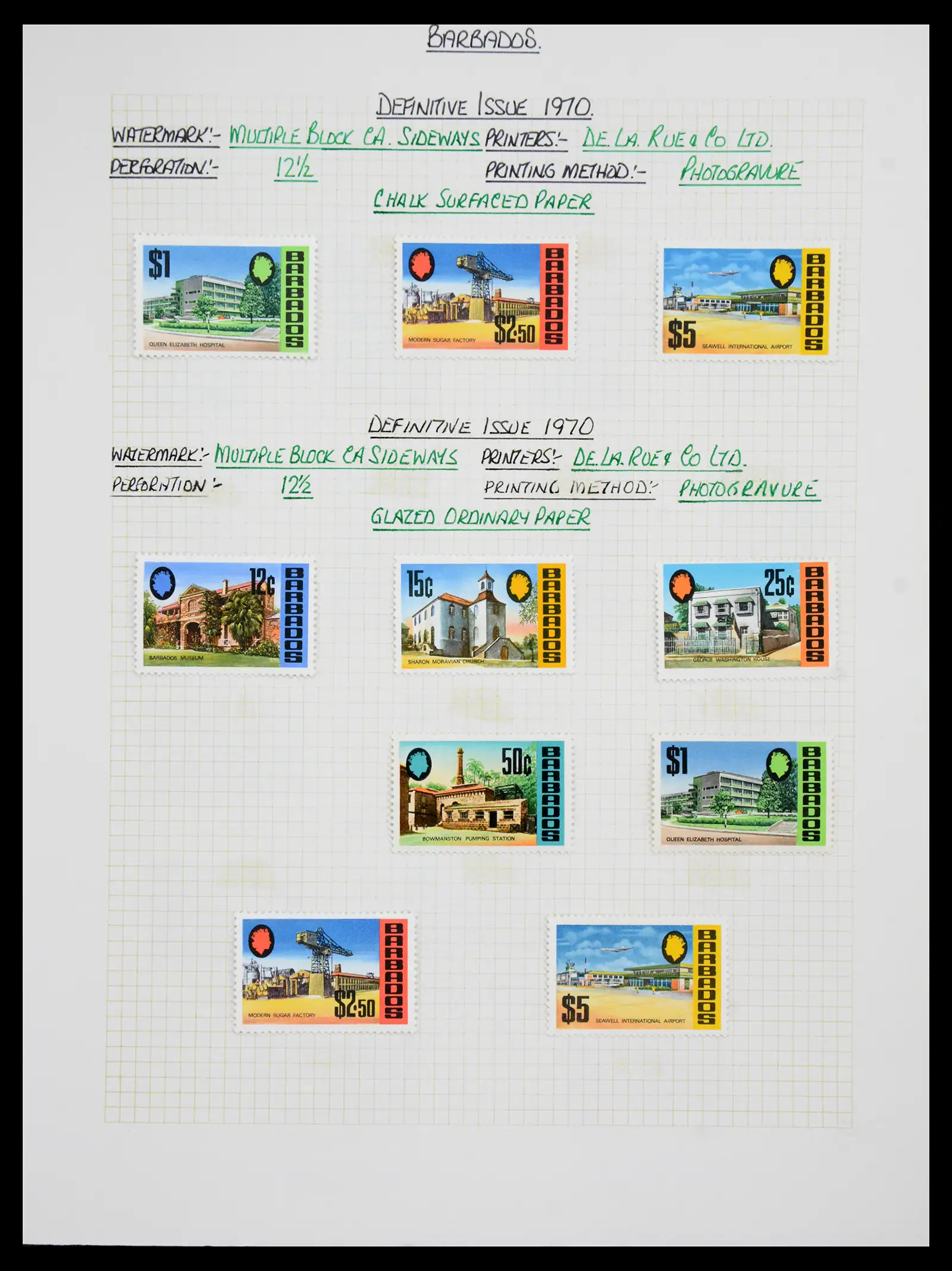 41099 0025 - Stamp collection 41099 Barbados 1953-2010.