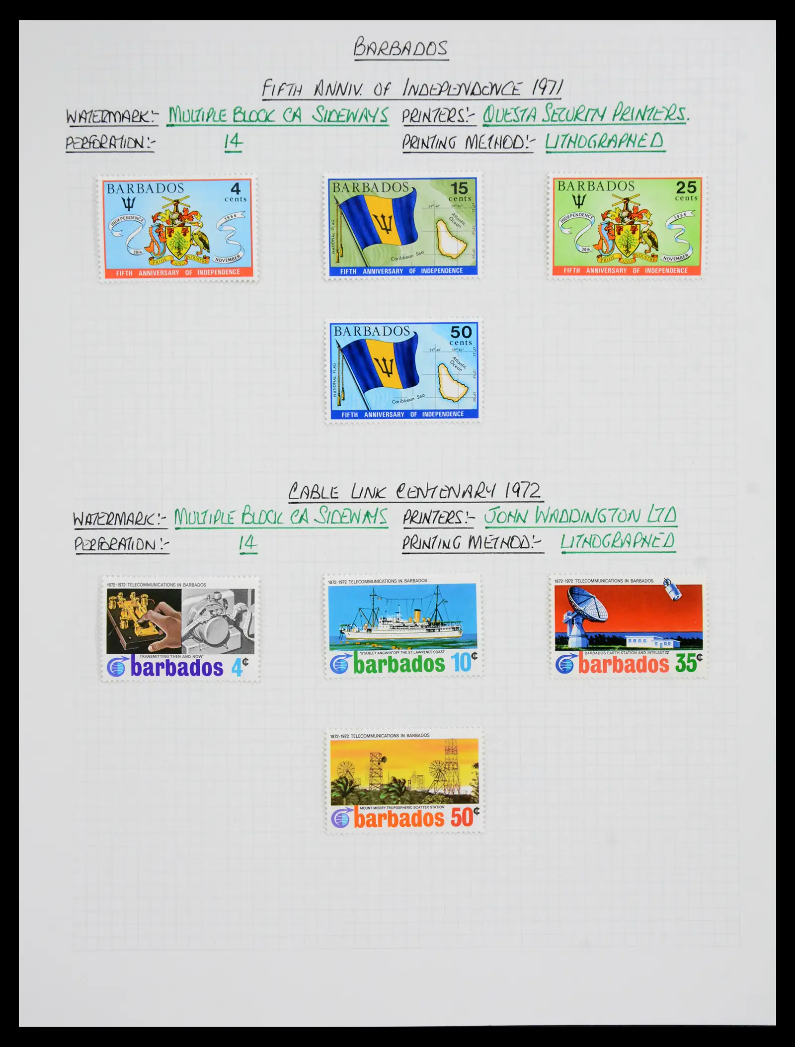 41099 0031 - Stamp collection 41099 Barbados 1953-2010.