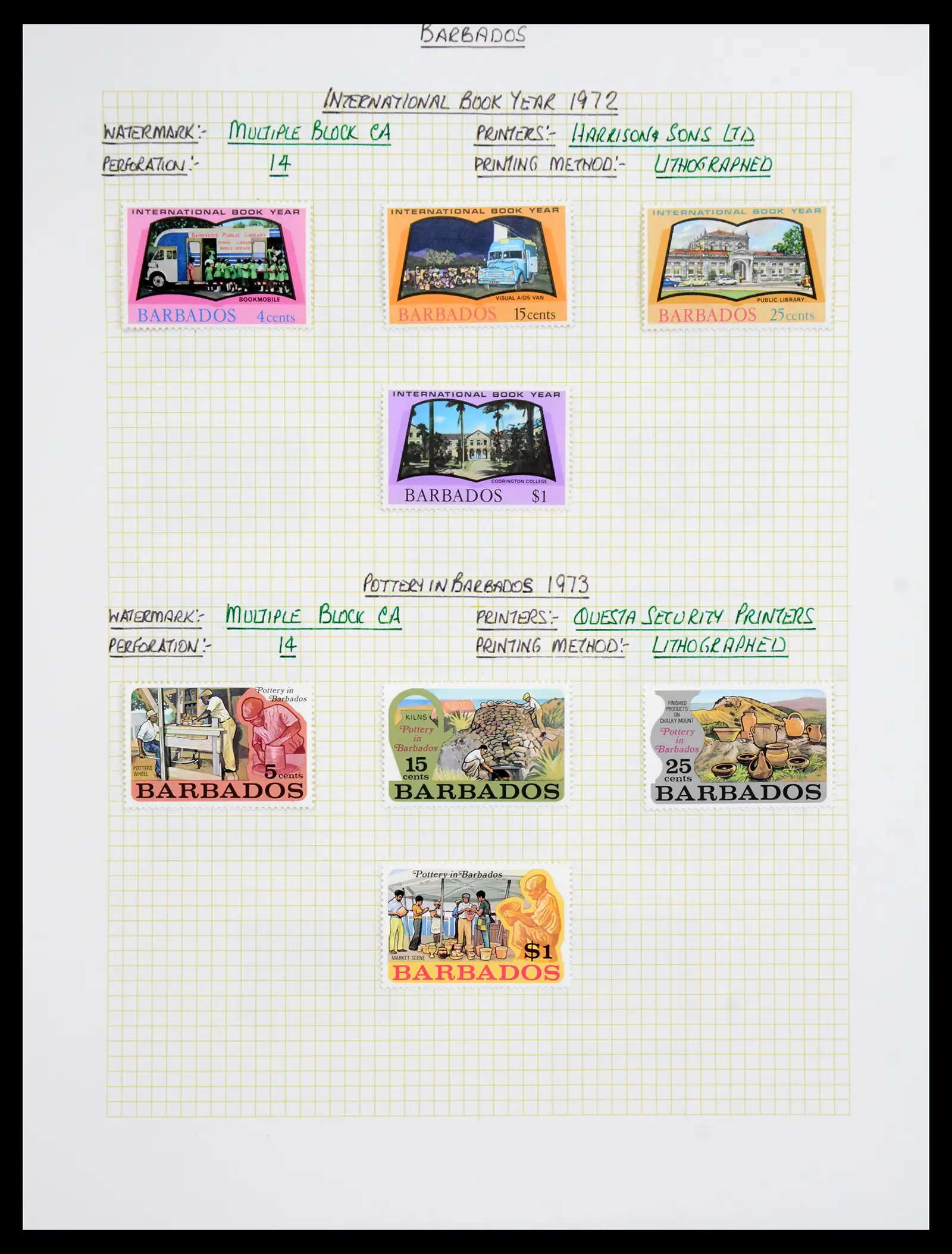 41099 0034 - Stamp collection 41099 Barbados 1953-2010.