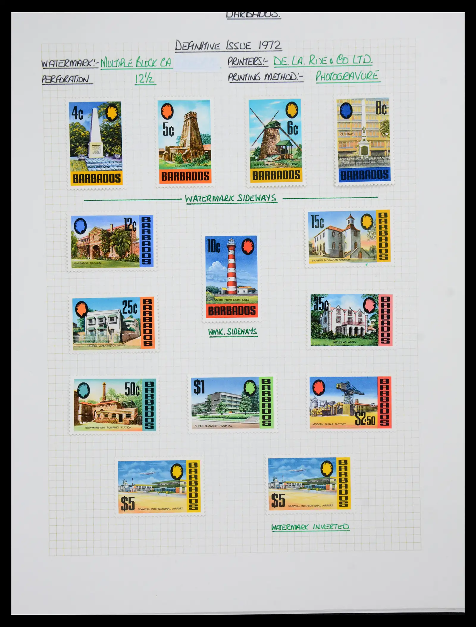 41099 0035 - Stamp collection 41099 Barbados 1953-2010.