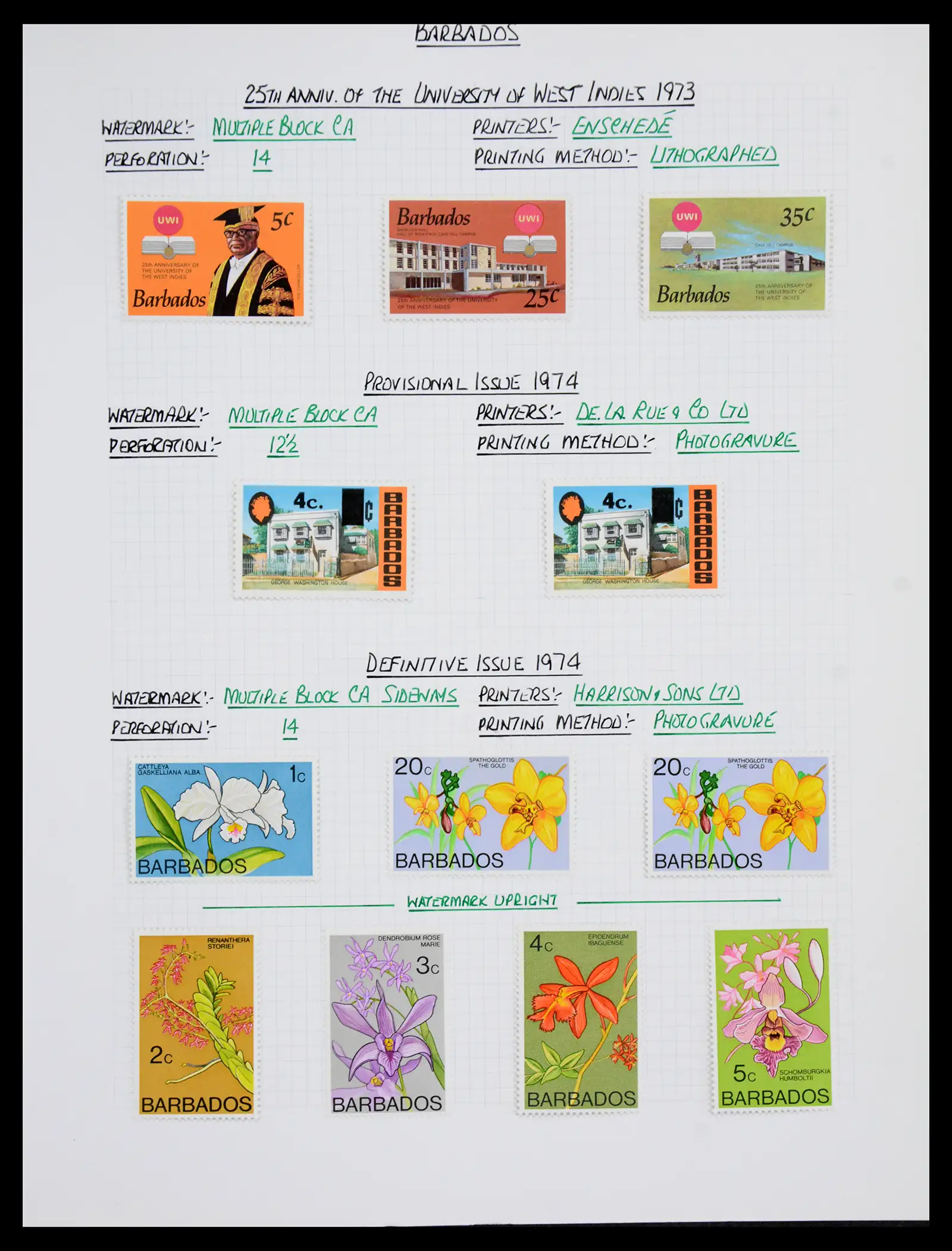 41099 0040 - Stamp collection 41099 Barbados 1953-2010.