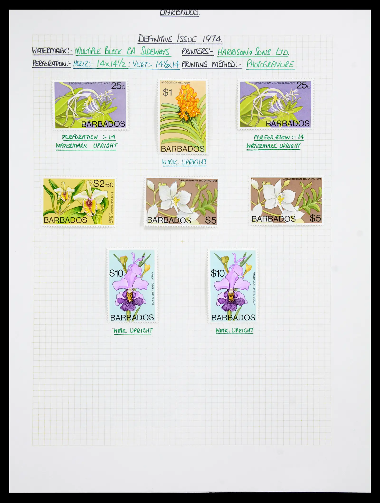 41099 0043 - Stamp collection 41099 Barbados 1953-2010.