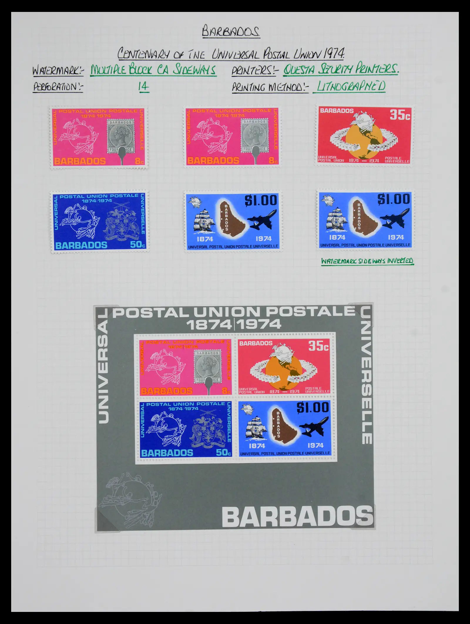 41099 0044 - Stamp collection 41099 Barbados 1953-2010.