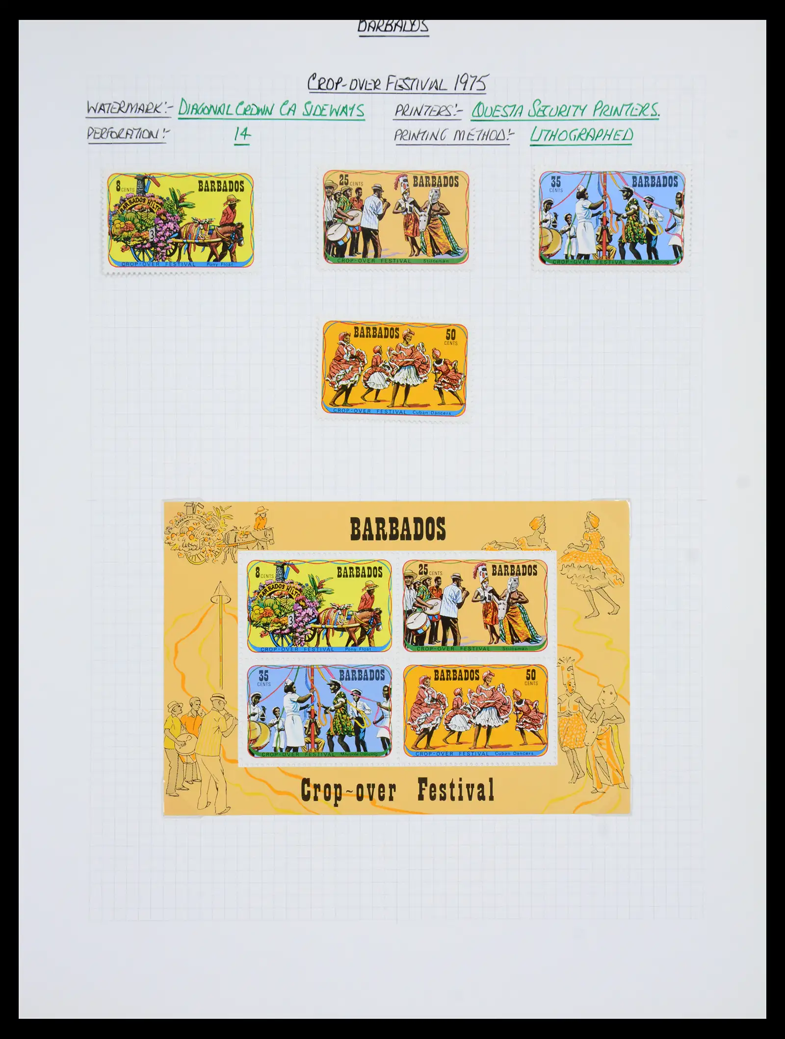 41099 0050 - Stamp collection 41099 Barbados 1953-2010.