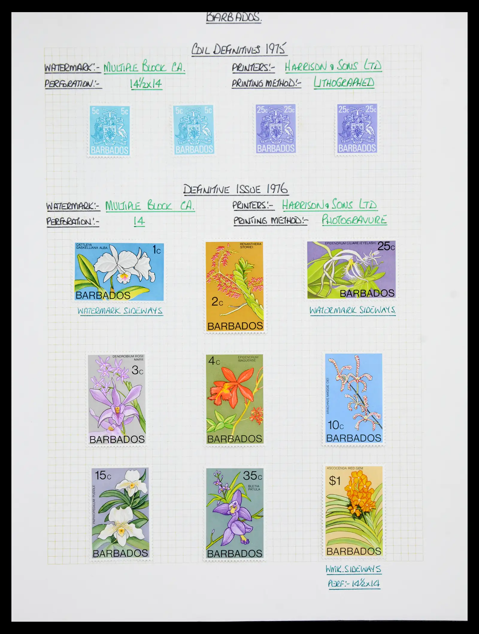 41099 0052 - Stamp collection 41099 Barbados 1953-2010.