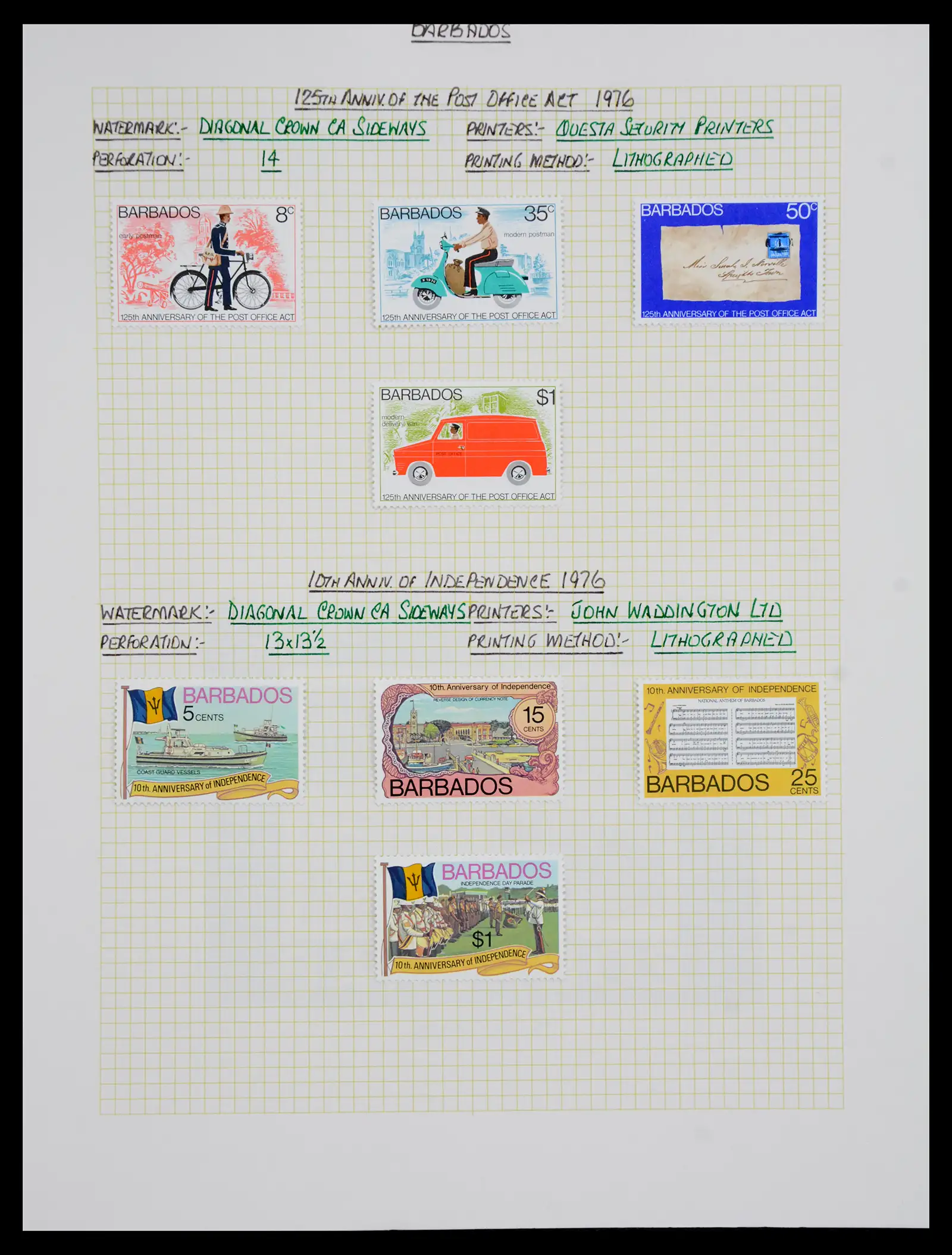 41099 0057 - Stamp collection 41099 Barbados 1953-2010.