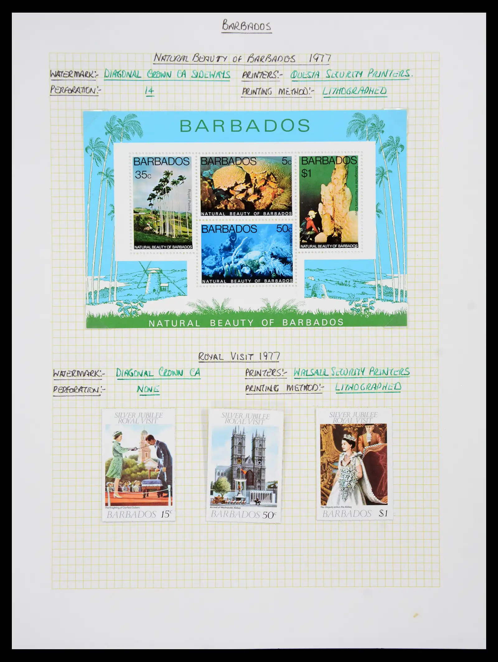 41099 0063 - Stamp collection 41099 Barbados 1953-2010.