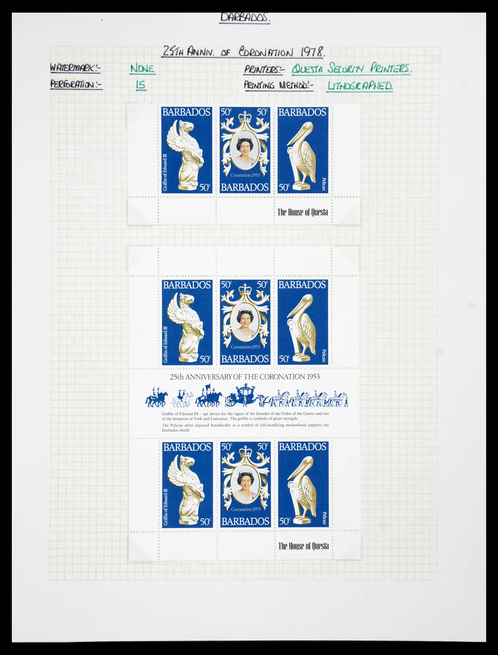41099 0067 - Stamp collection 41099 Barbados 1953-2010.