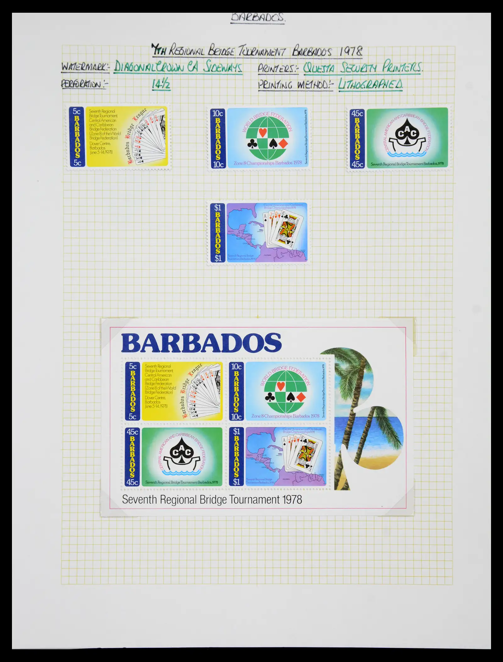 41099 0069 - Stamp collection 41099 Barbados 1953-2010.
