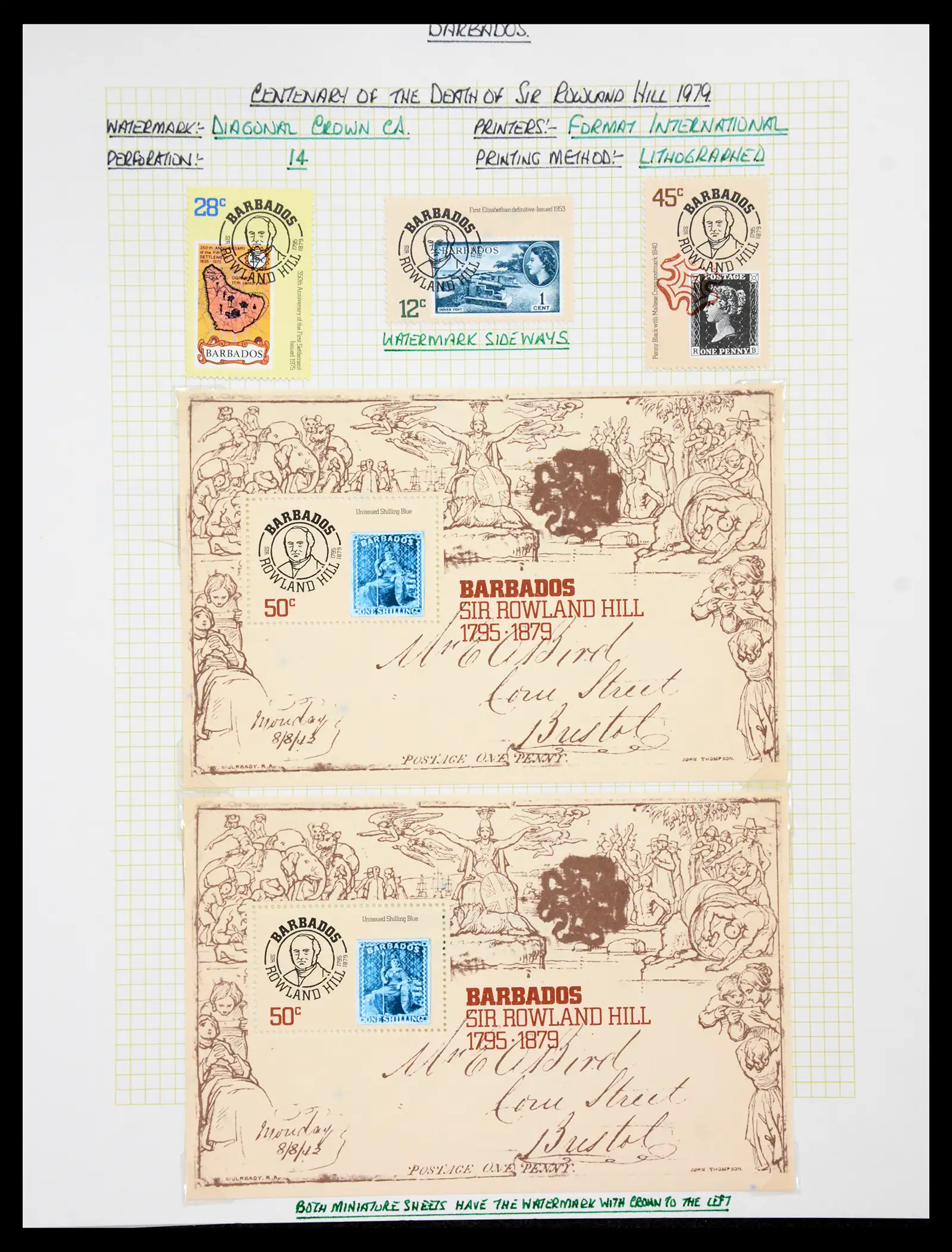 41099 0074 - Stamp collection 41099 Barbados 1953-2010.