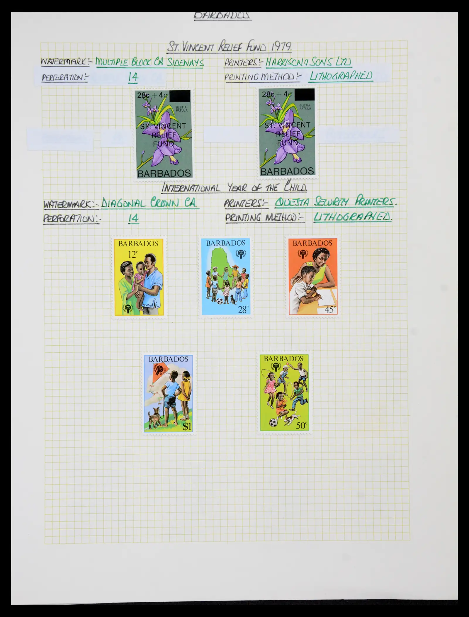 41099 0076 - Stamp collection 41099 Barbados 1953-2010.