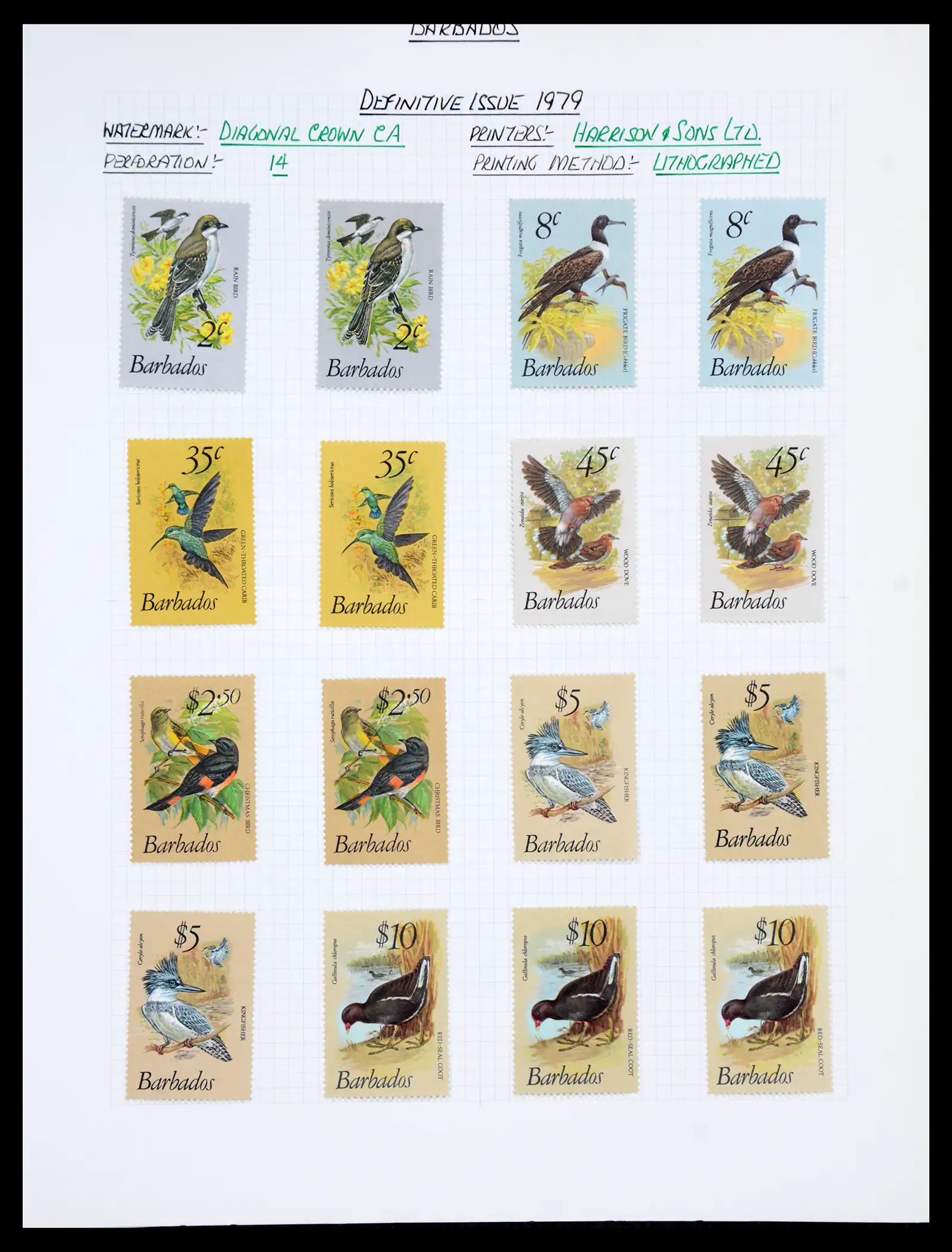 41099 0079 - Stamp collection 41099 Barbados 1953-2010.