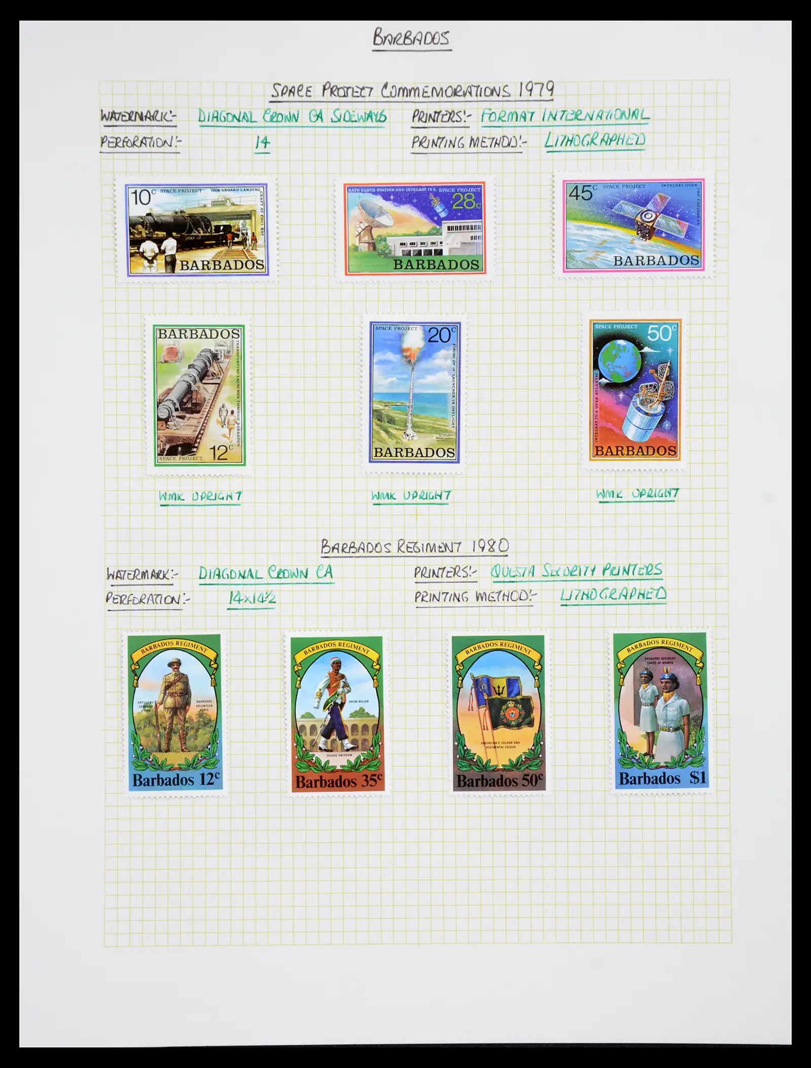 41099 0081 - Stamp collection 41099 Barbados 1953-2010.