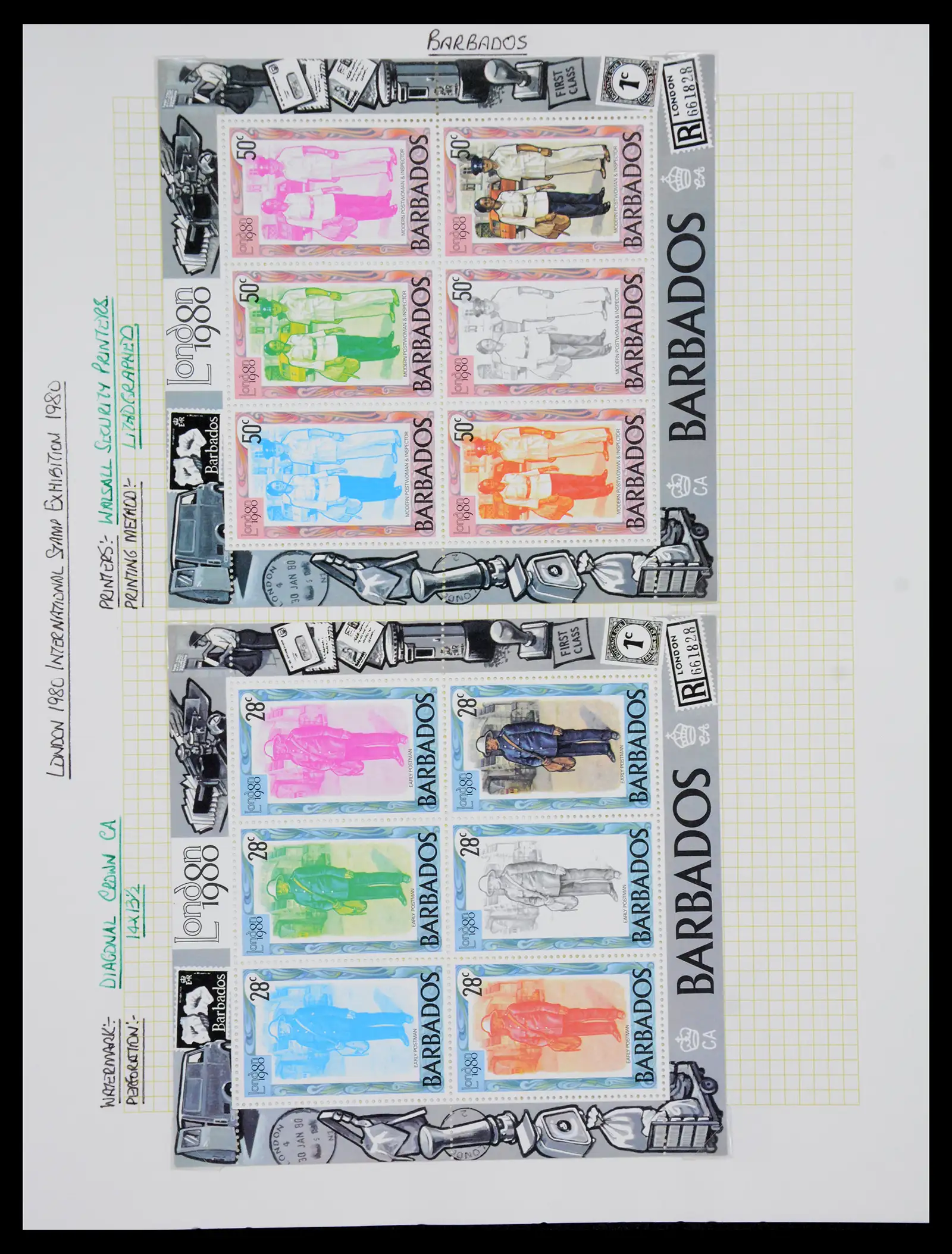 41099 0085 - Stamp collection 41099 Barbados 1953-2010.