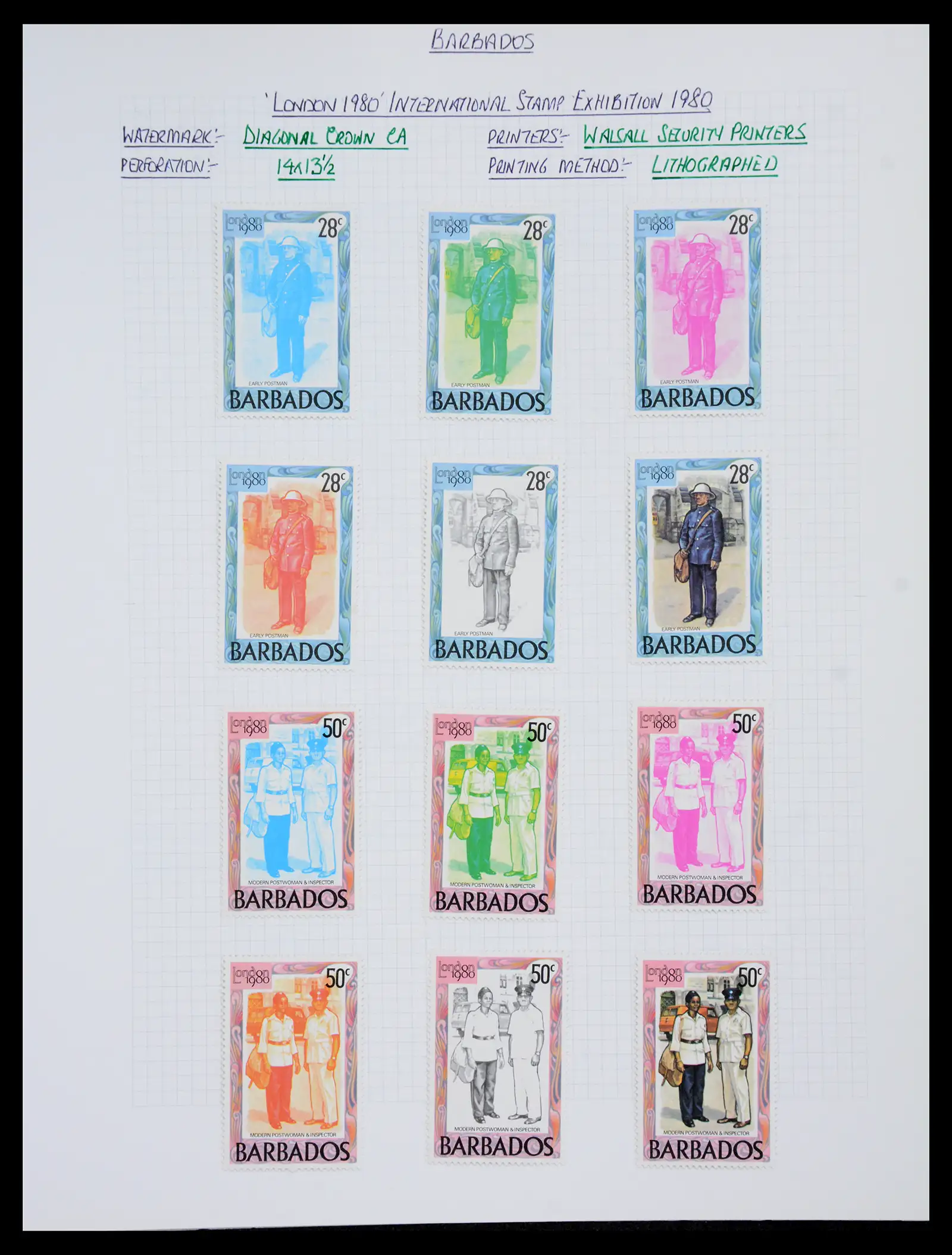41099 0086 - Stamp collection 41099 Barbados 1953-2010.