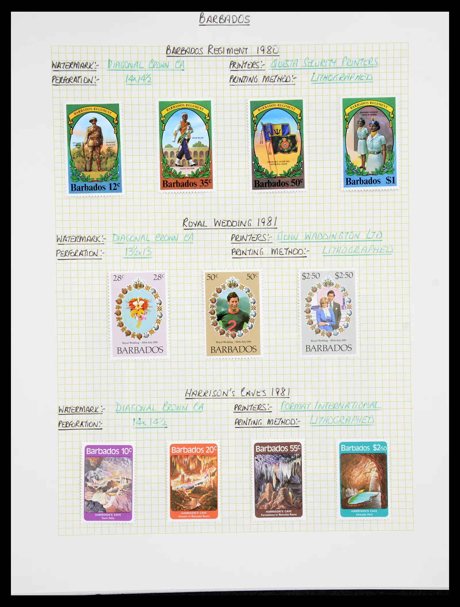 41099 0088 - Stamp collection 41099 Barbados 1953-2010.