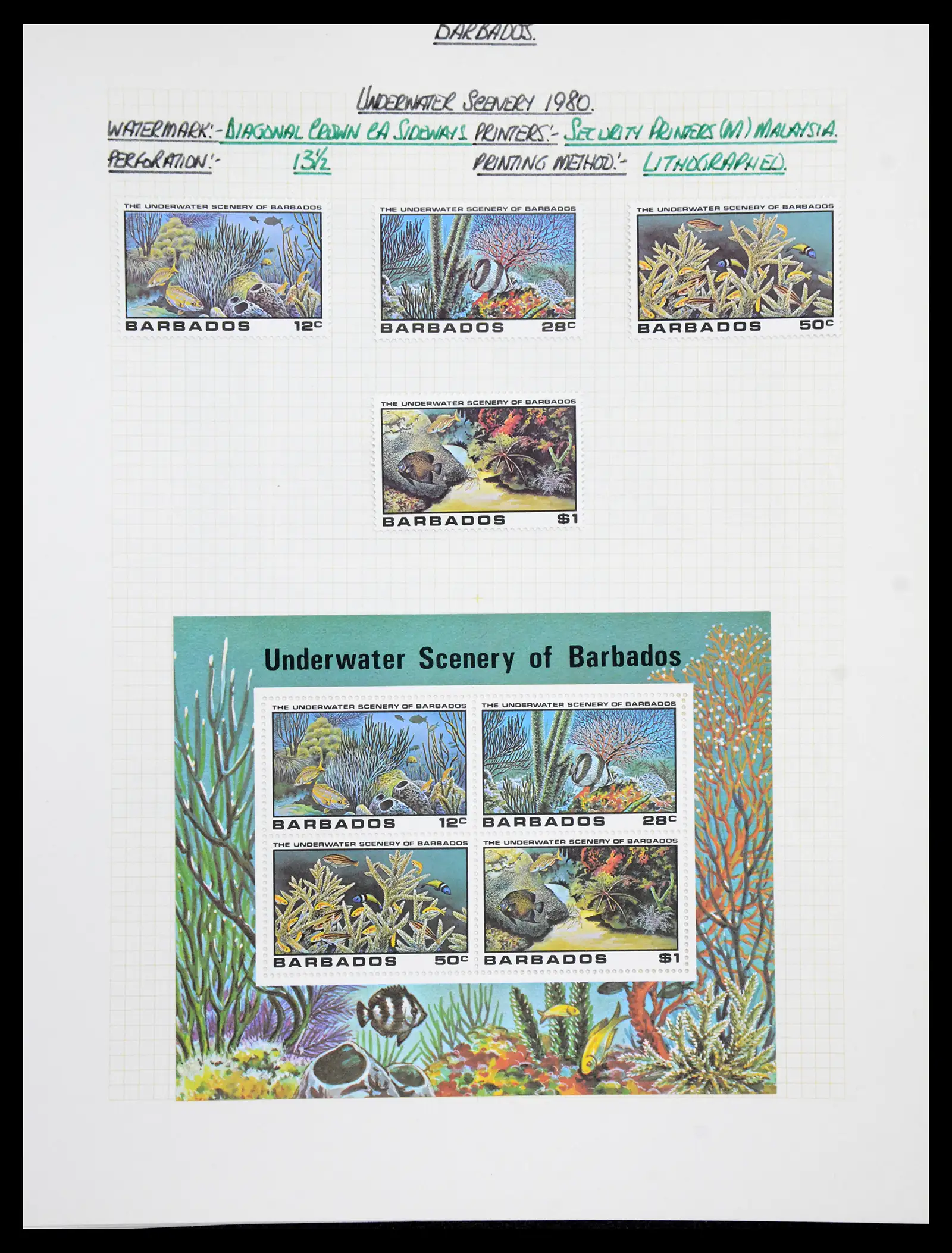 41099 0089 - Stamp collection 41099 Barbados 1953-2010.