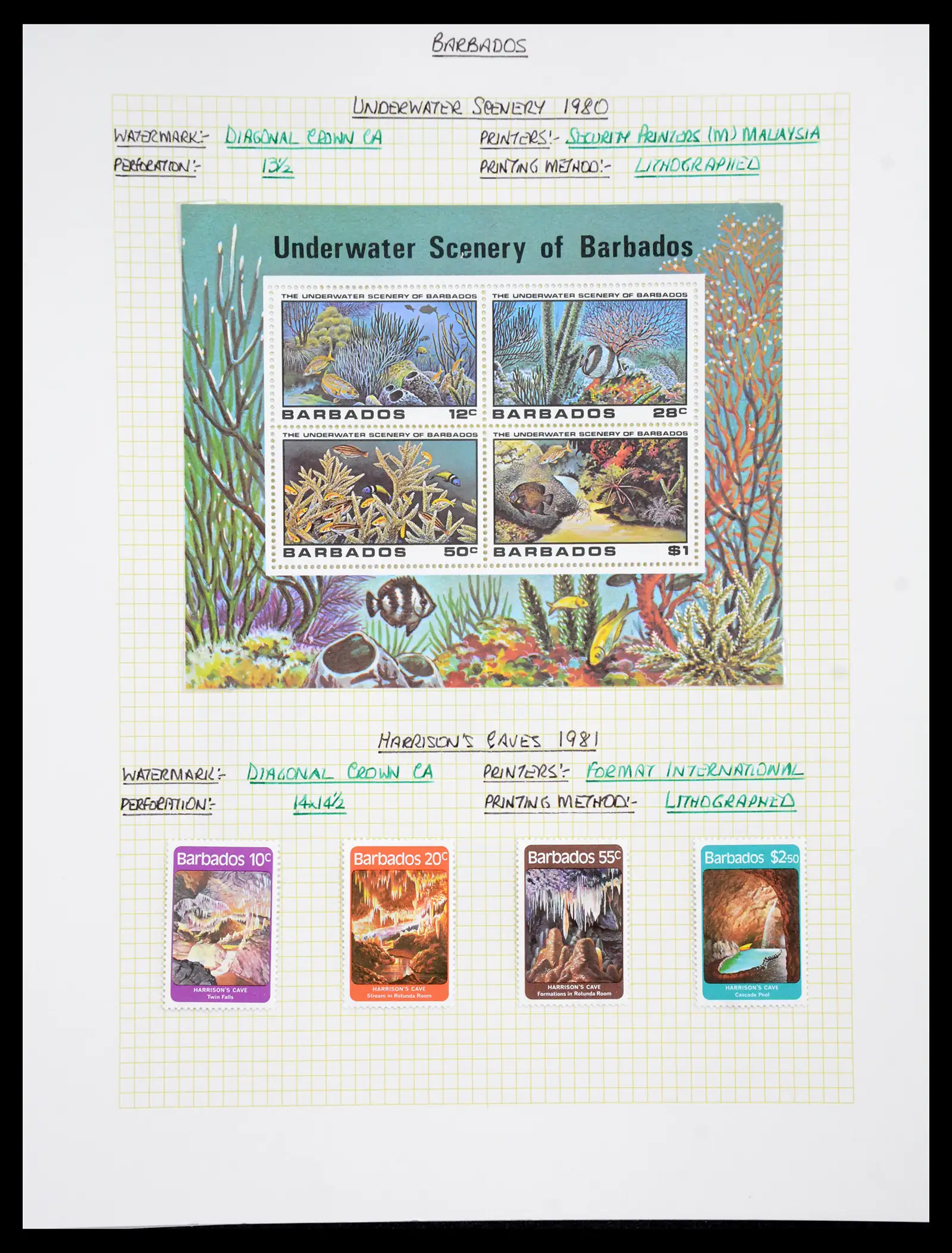 41099 0090 - Stamp collection 41099 Barbados 1953-2010.
