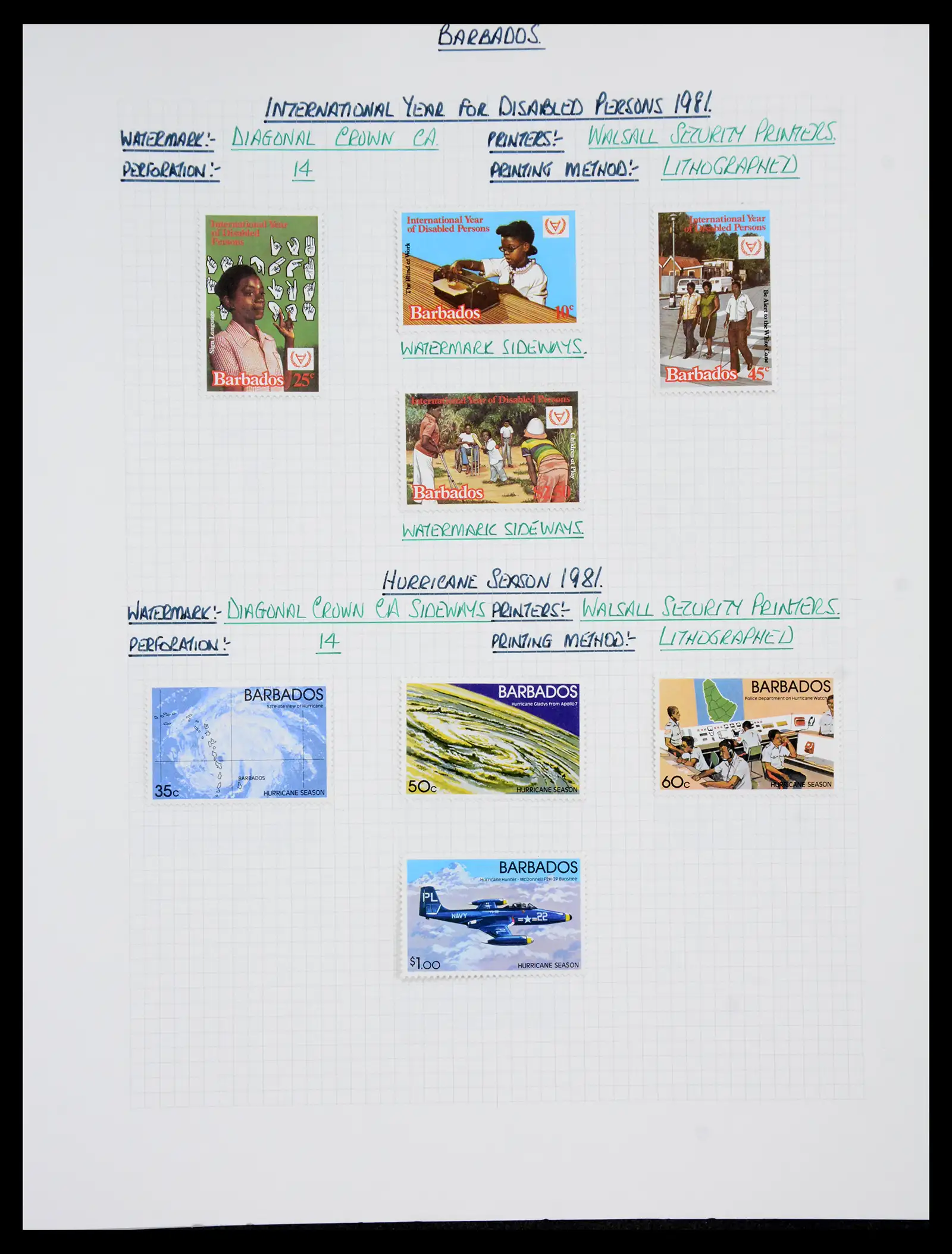 41099 0092 - Stamp collection 41099 Barbados 1953-2010.